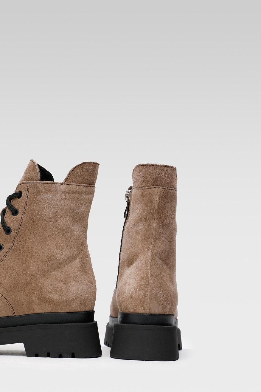 
                SIMPLE - Botki brązowe - 2230031468373