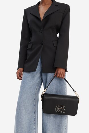 Сумка З Ремінцем Gino Rossi EO-LDA8553 ЧОРНИЙ