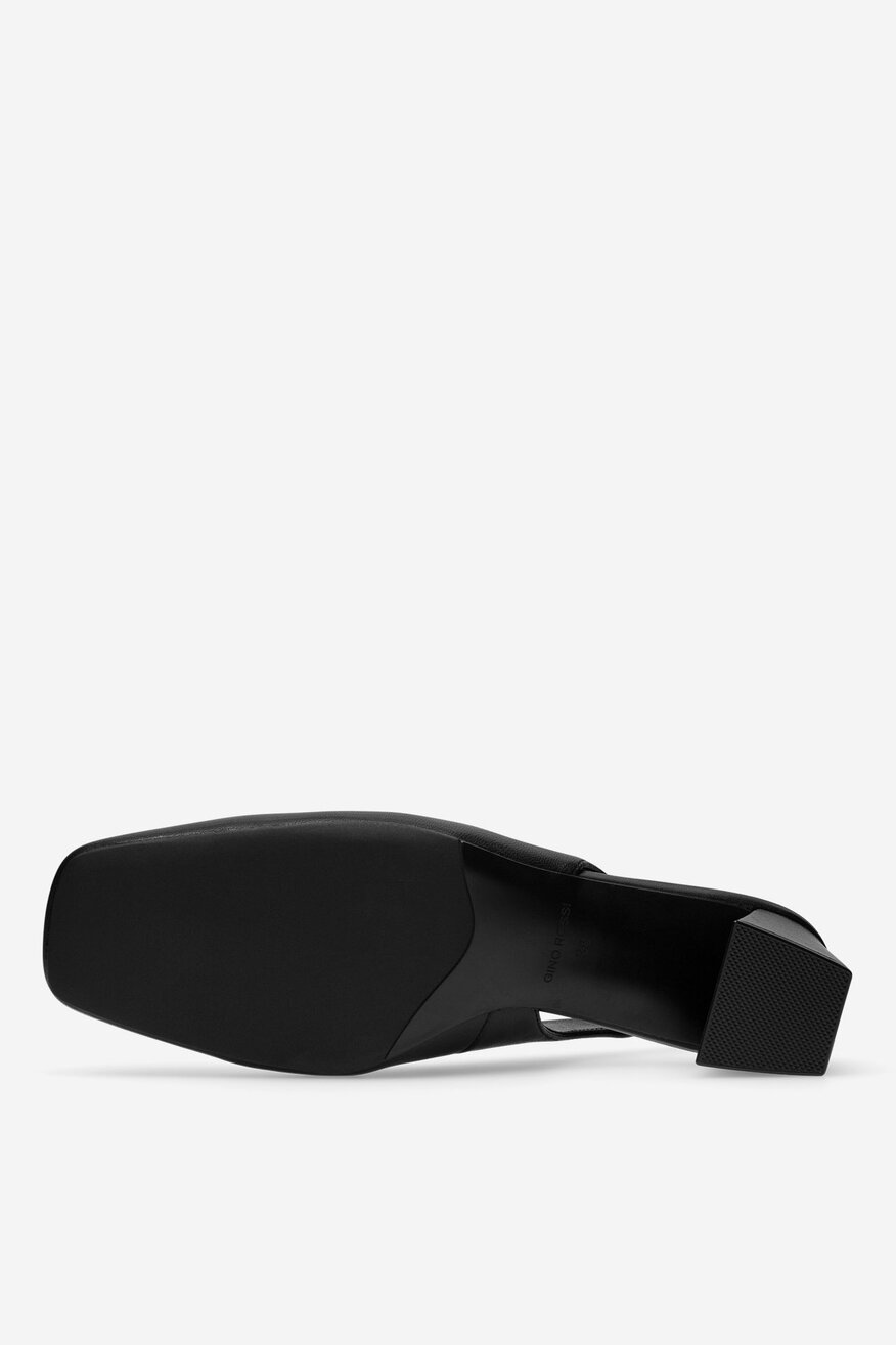 
                Gino Rossi - Czółenka skórzane na słupku - 5905588562948