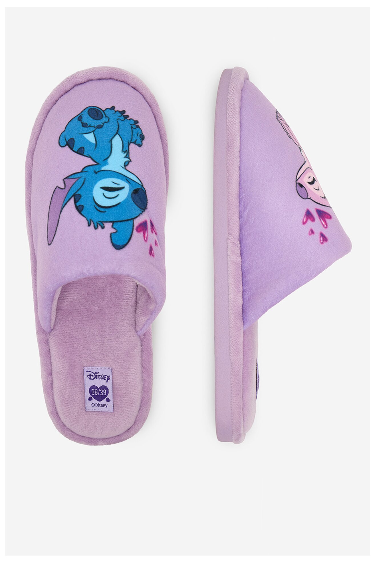 Kapcie Disney Classics AW24-301DCLS-B Fioletowy