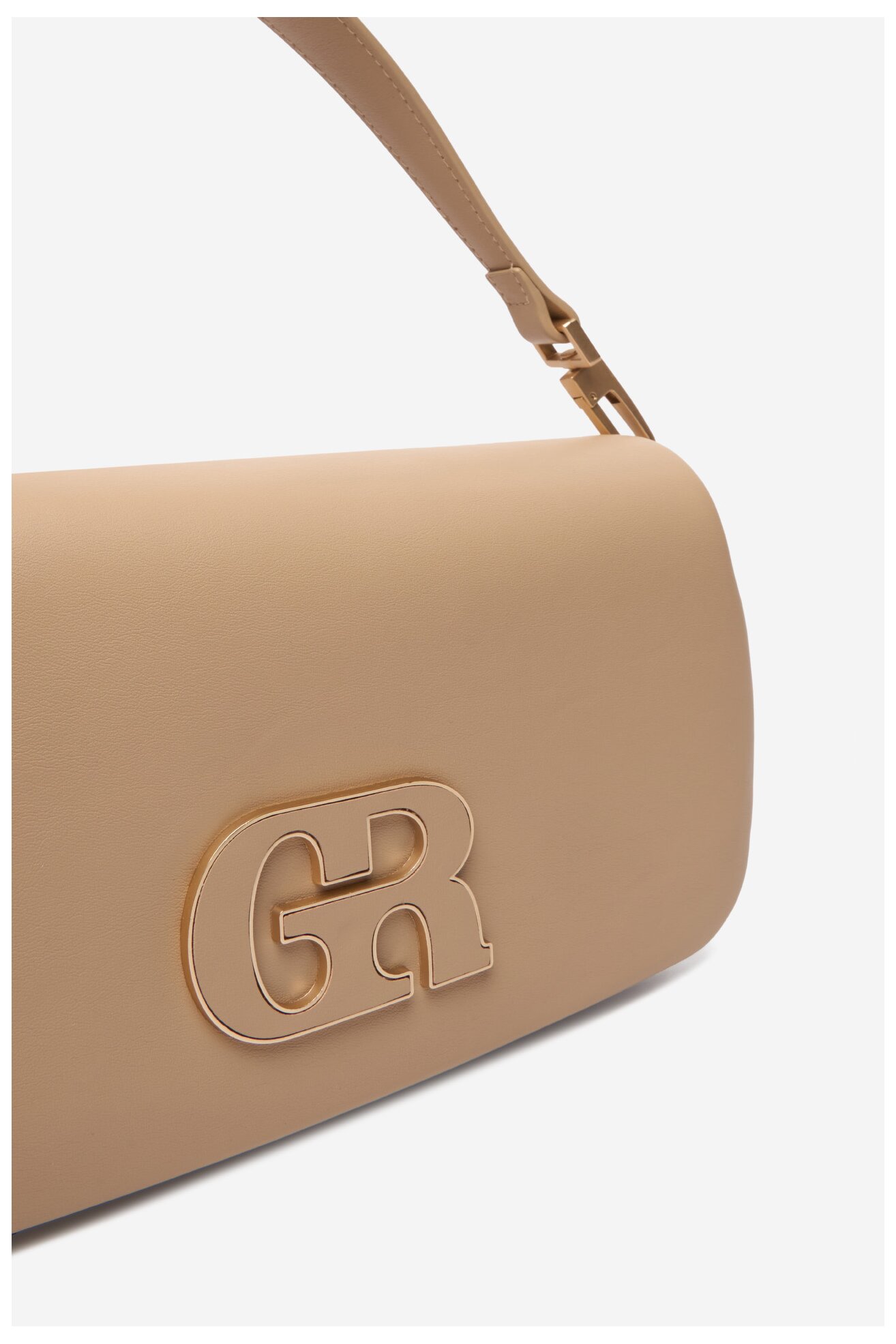 Сумка З Ремінцем Gino Rossi EO-LDA8553 ТЕМНО-БЕЖЕВИЙ