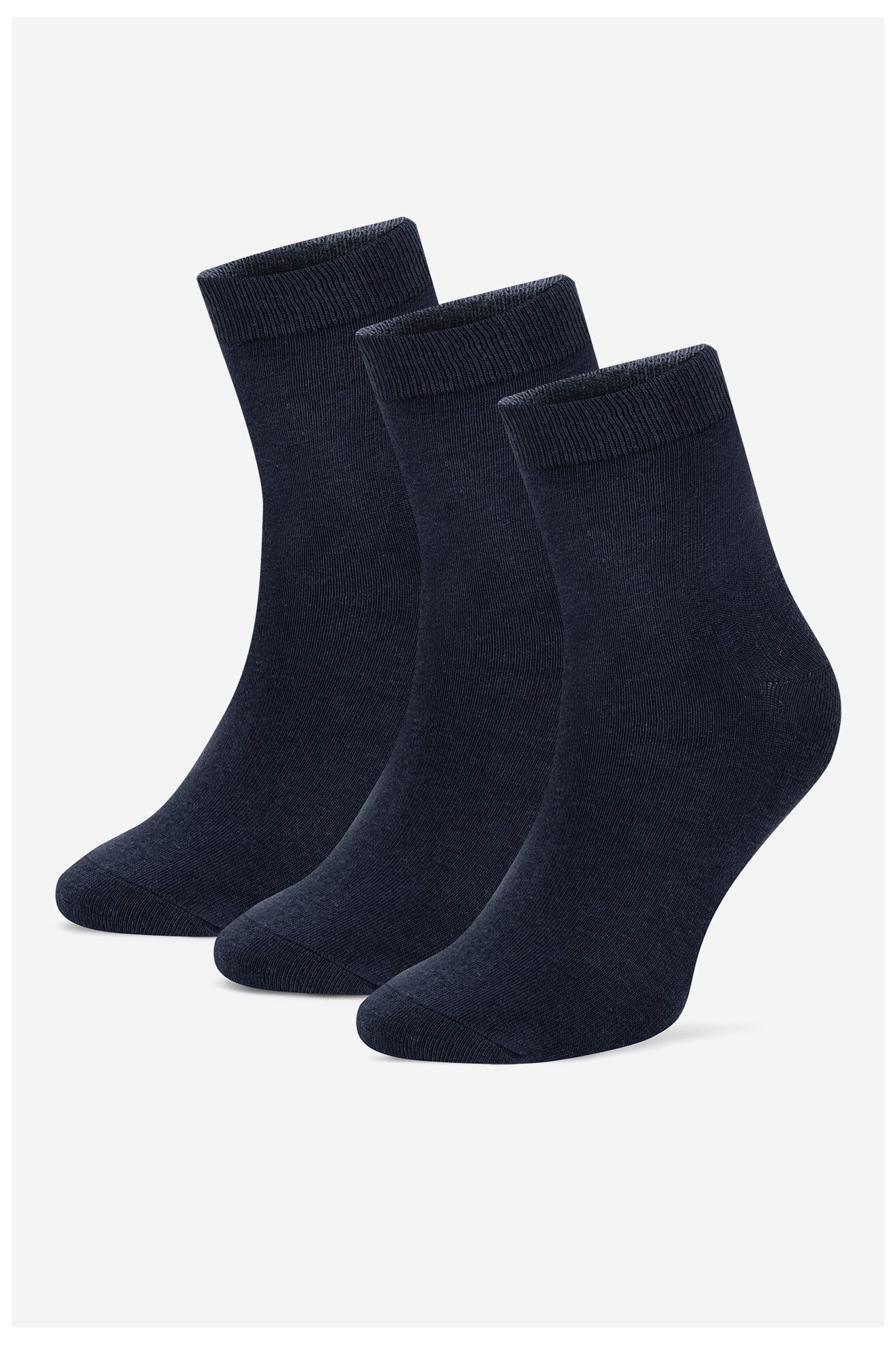 Čarape Gino Rossi 3MB-002-AW24 (3-PACK) KOBALT PLAVA