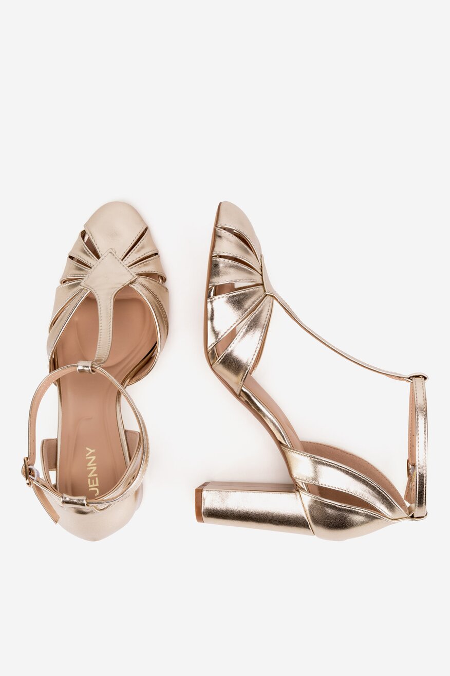 
                Елегантни обувки Jenny ЗЛАТИСТ - 5903698603360