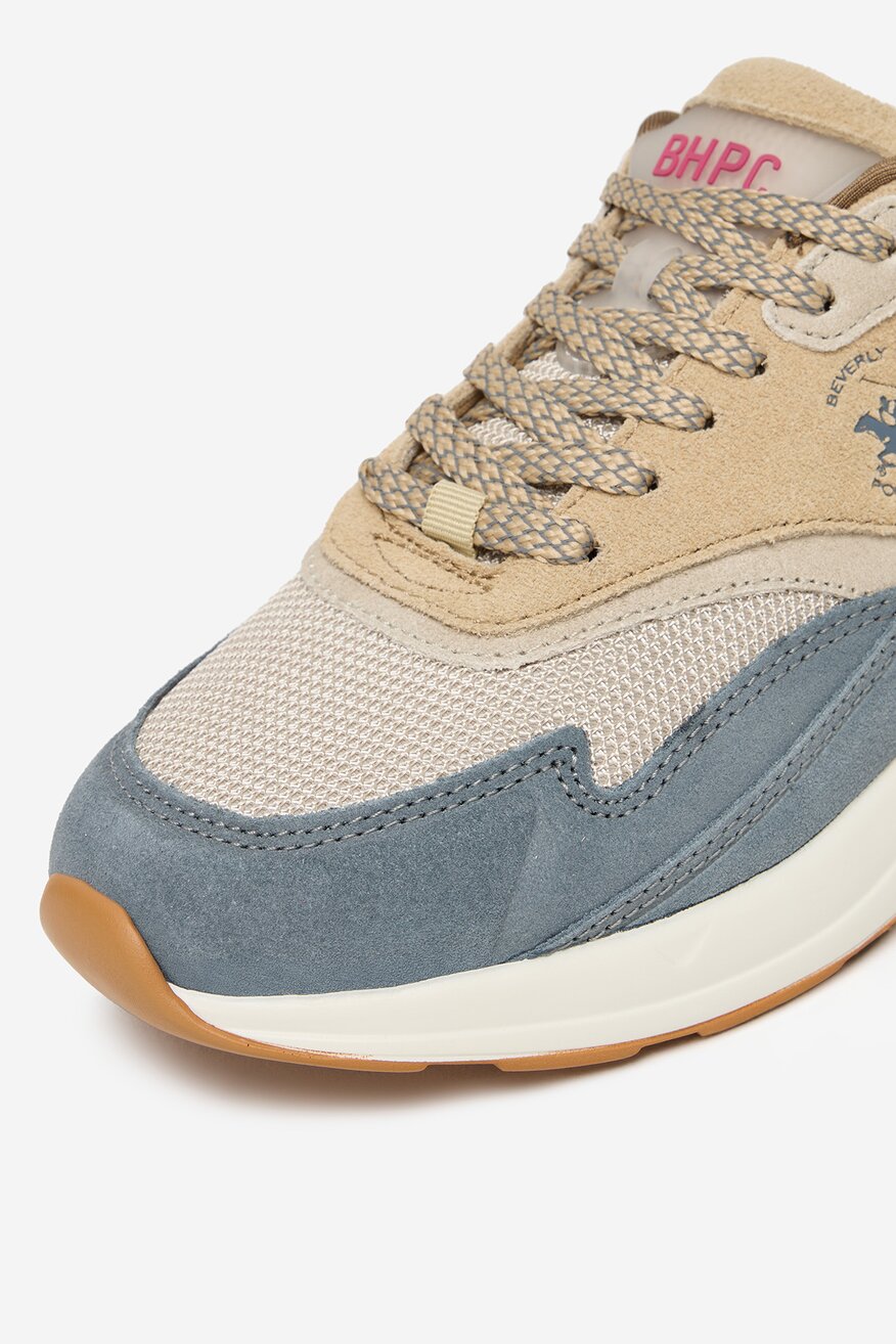Sneakerși Beverly Hills Polo Club BEJ - 5906751407547
