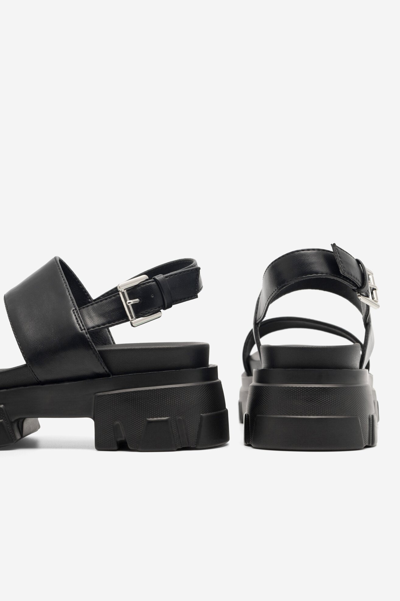 Sandały DeeZee FUTURE NOSTALGIA WS87666-3 Czarny