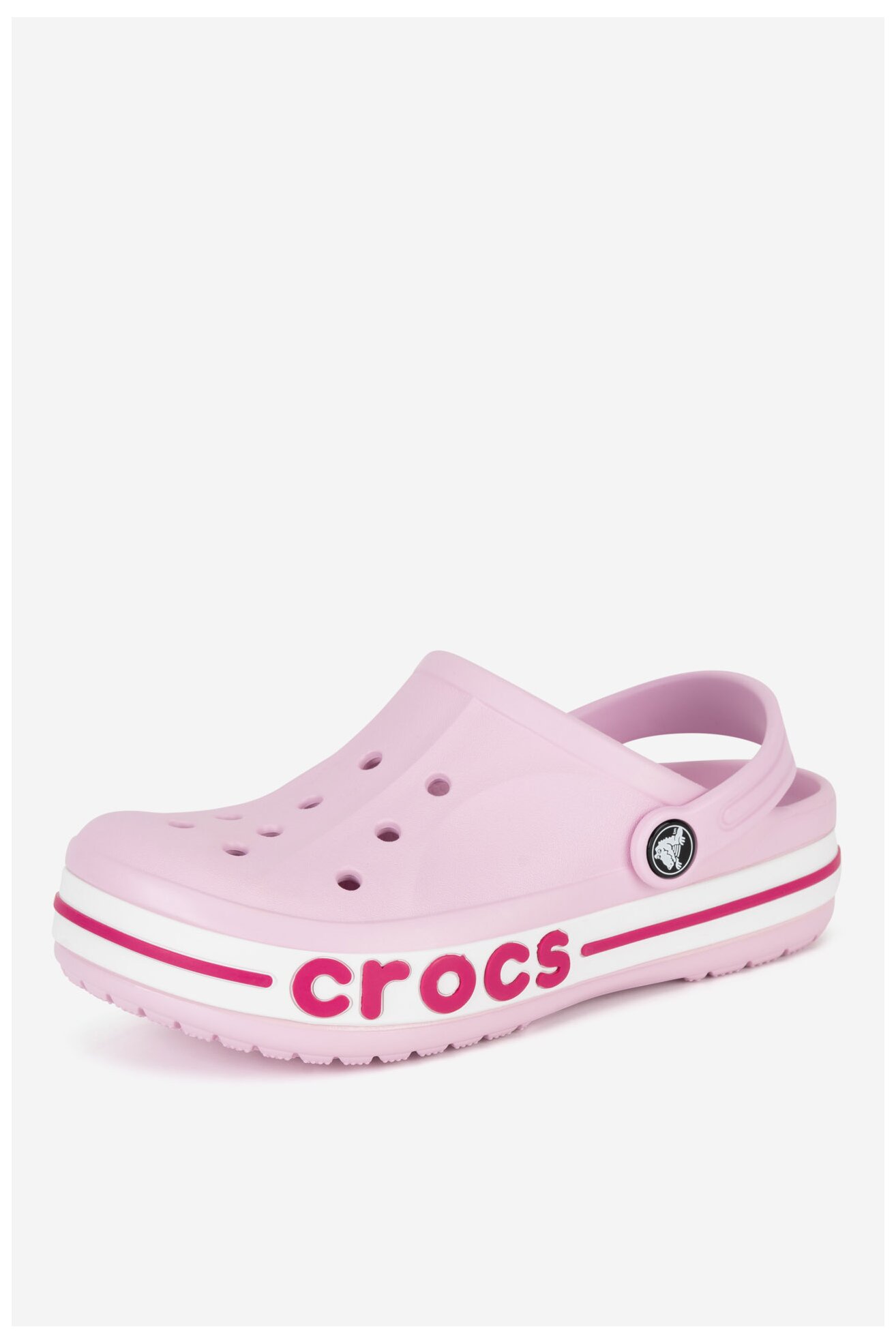 Klapki basenowe Crocs BAYABAND CLOG K 207019-6TG Różowy