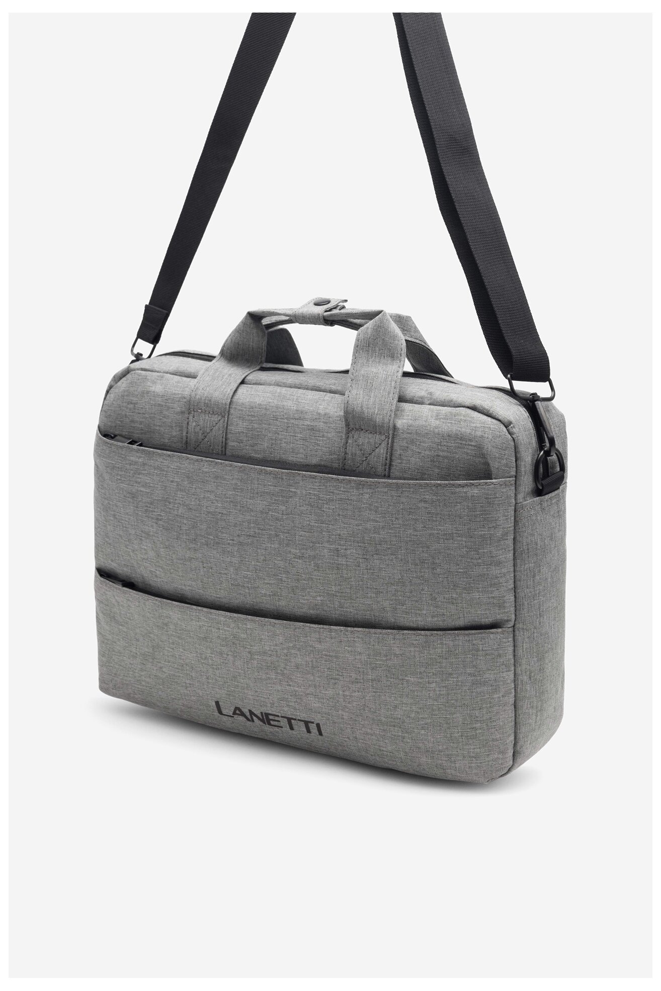 Torba męska Lanetti LAN-K-011-04L Szary