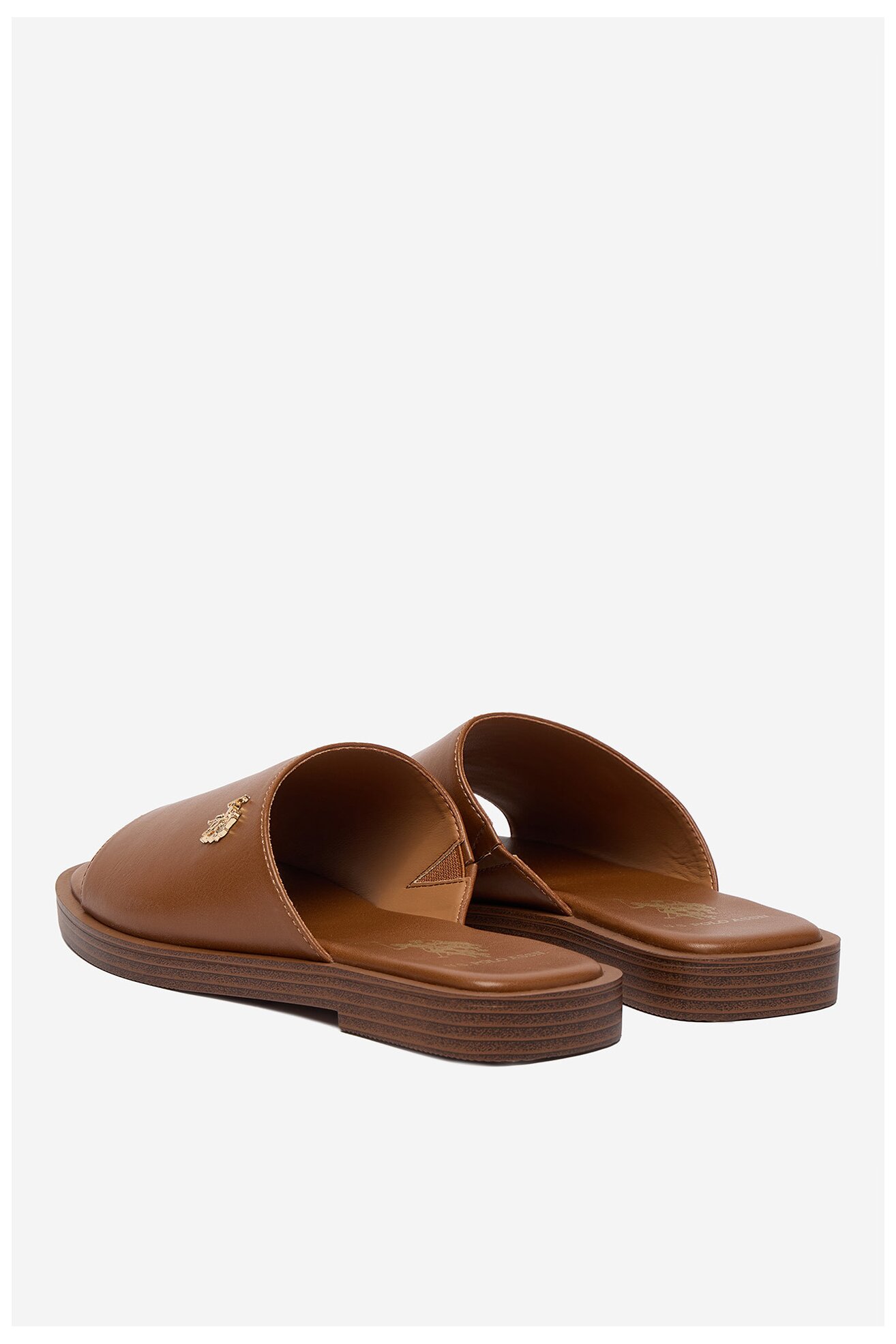 Klapki U.S. POLO ASSN. EO-MARINA003W/6Y1 Camel