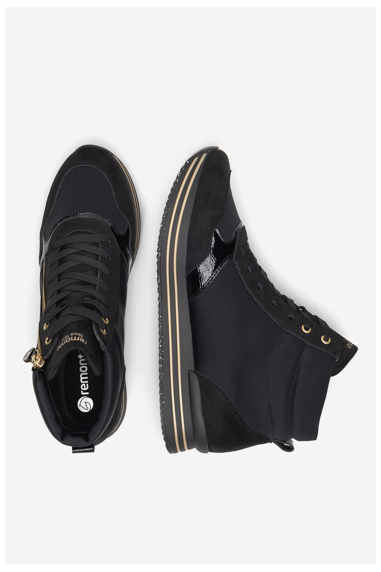 Bocanci Remonte D1370-01 NEGRU