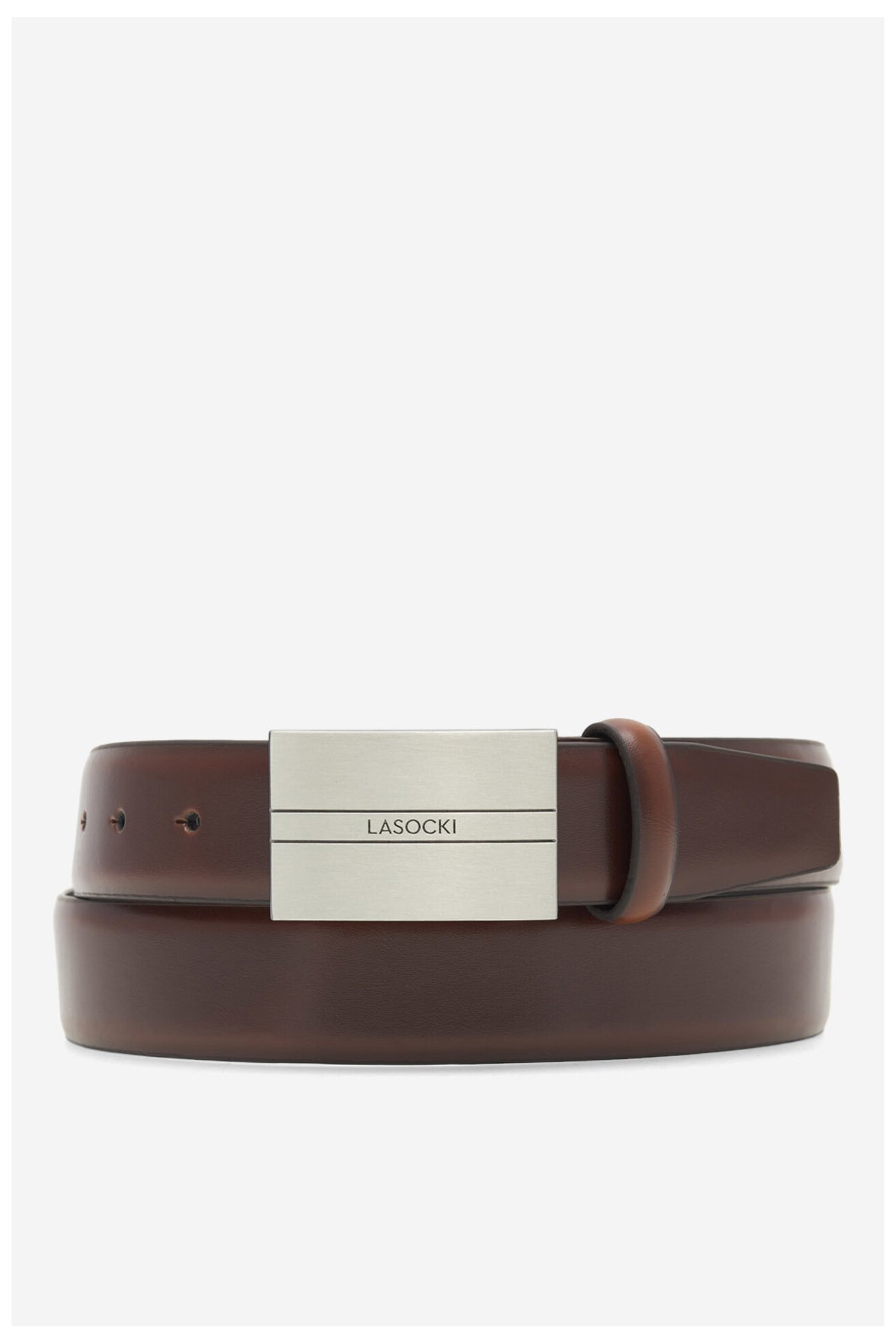 Pasek męski Lasocki 2M2-010-SS24 Brązowy