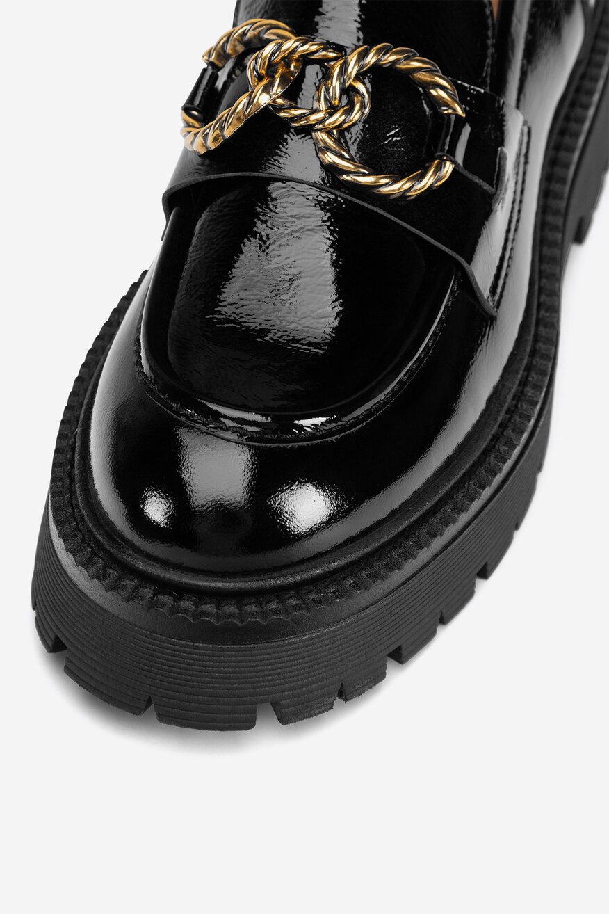 
                EVA MINGE - Loafersy skórzane - 5905588940012