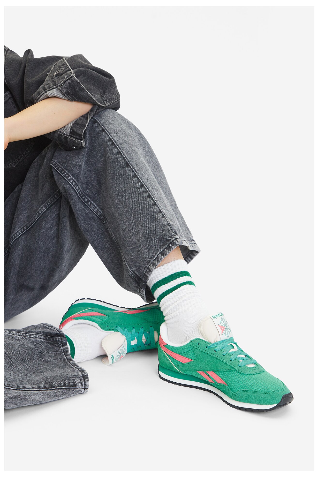 Obuwie sportowe Reebok EOSS-CLASSIC AZ 100230792 Zielony