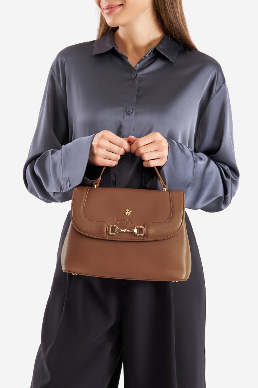 
                Beverly Hills Polo Club - Średnia torebka kuferek - 5905588942108