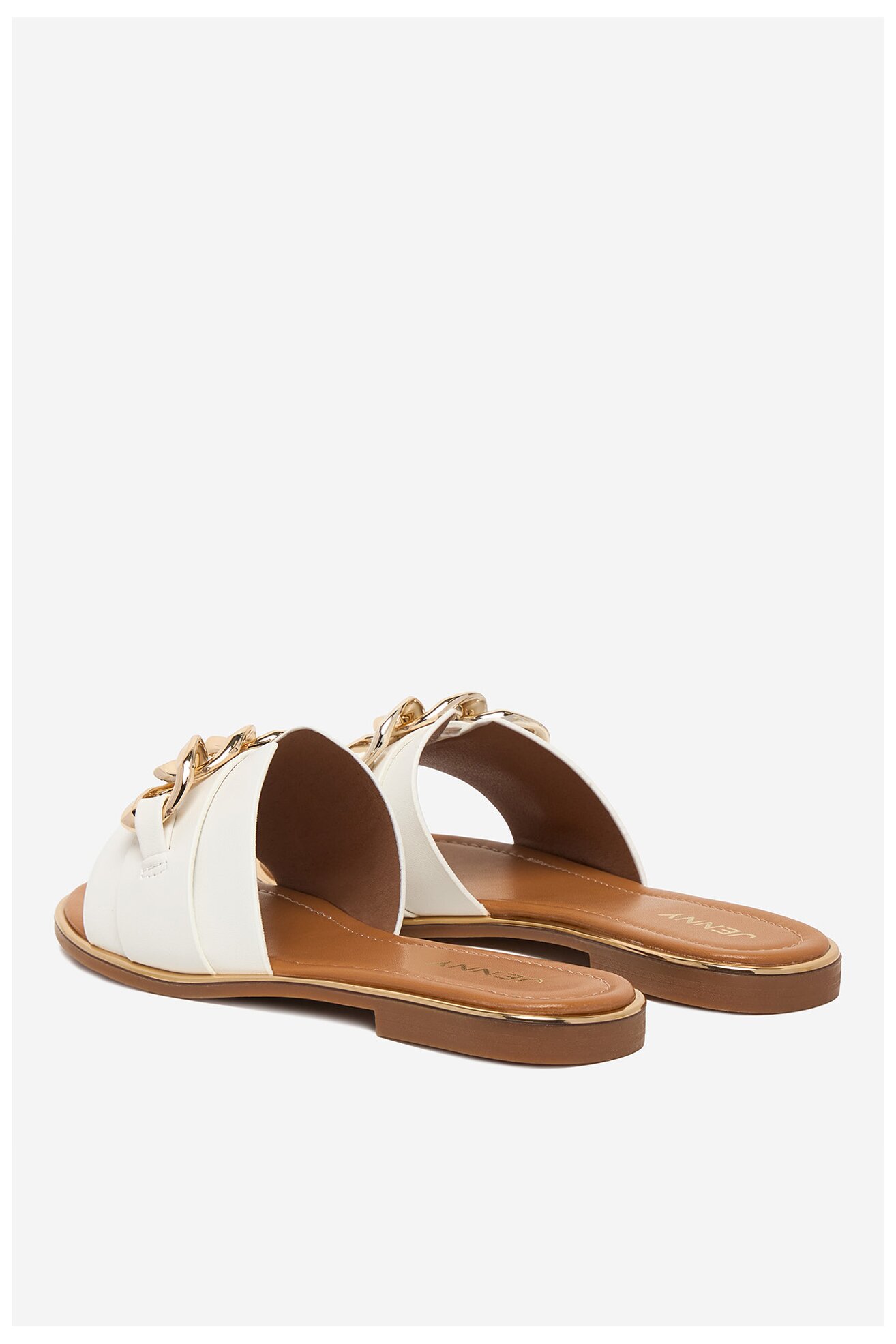 Klapki Jenny CEO-WFA2738-1 Biały