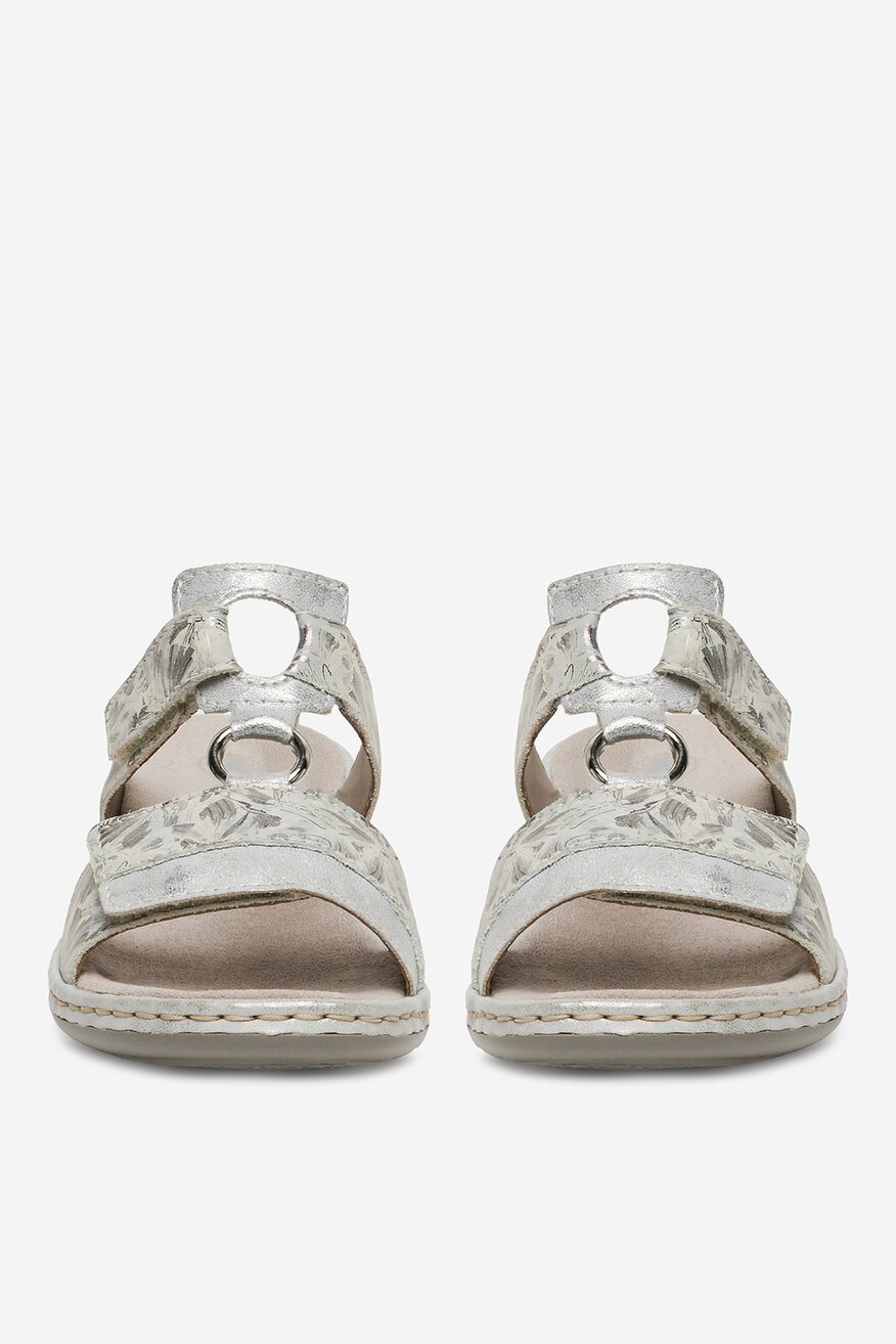 Șlapi Rieker ARGINTIU - 2230078394666