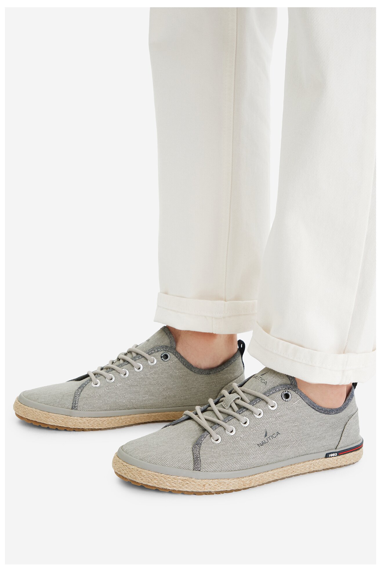 Espadryle NAUTICA CEO-LEADSMAN-01 Szary