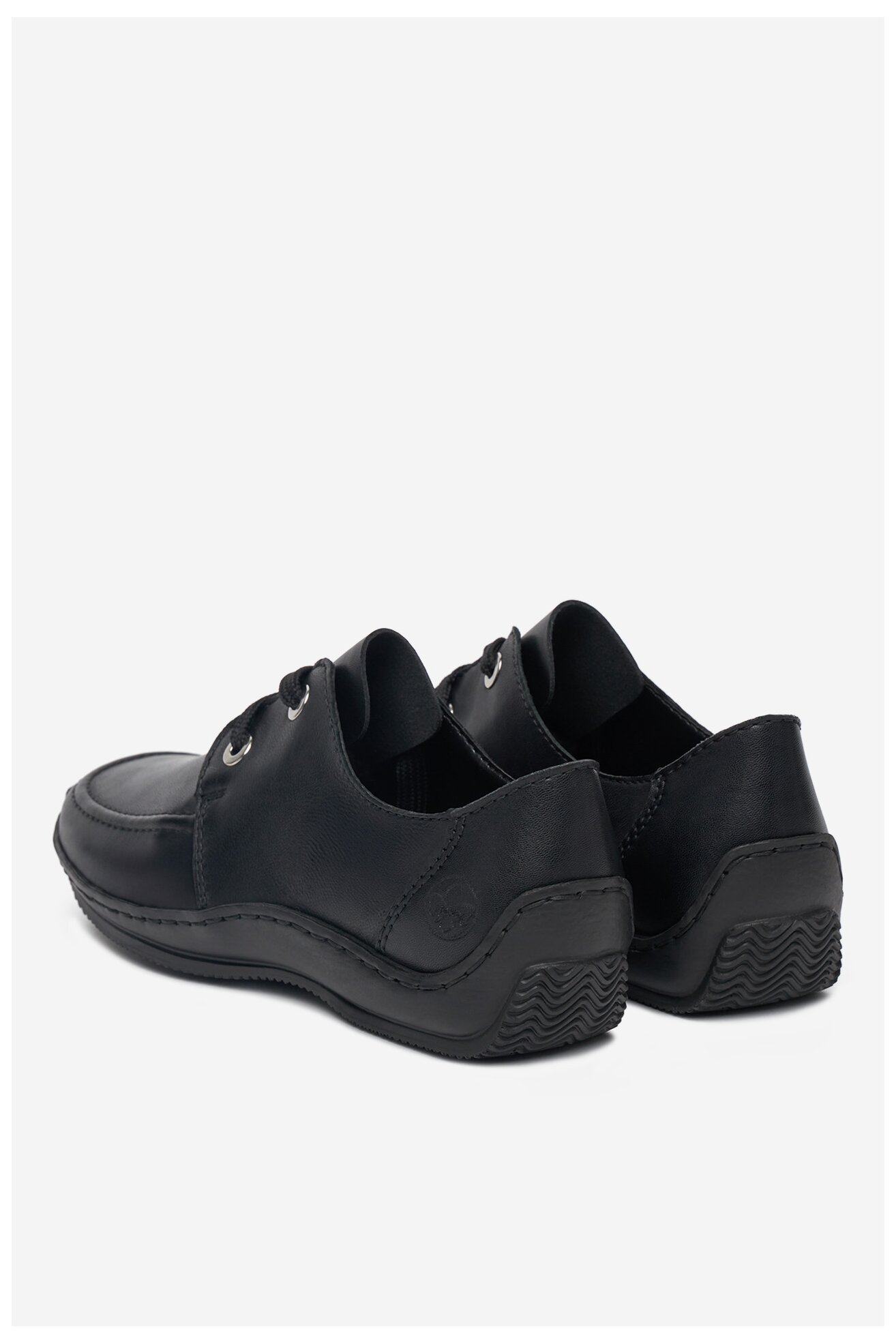 Półbuty Rieker L1719-00 Czarny