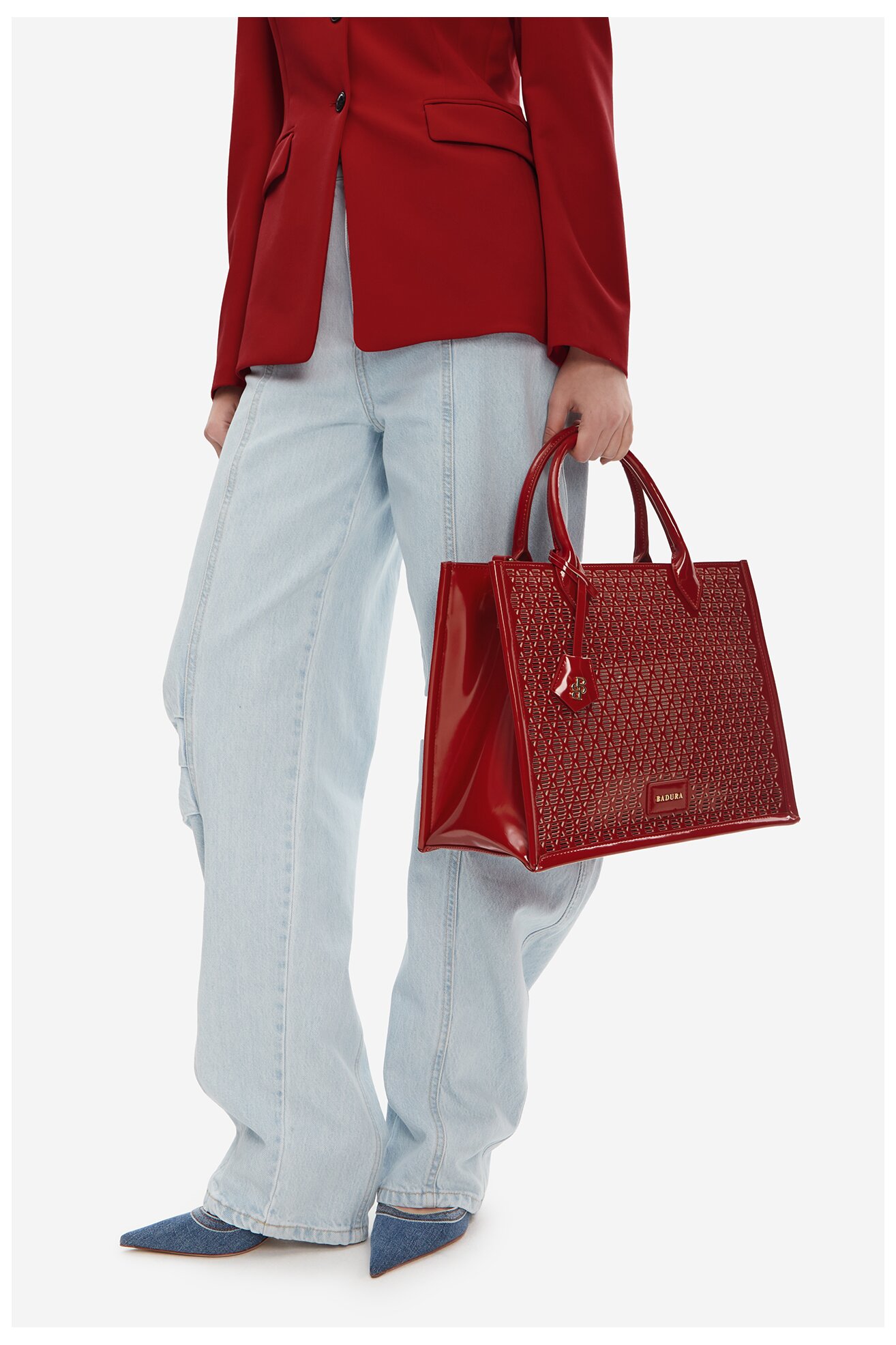 Geantă de mână Badura WENN-02 ROŞU