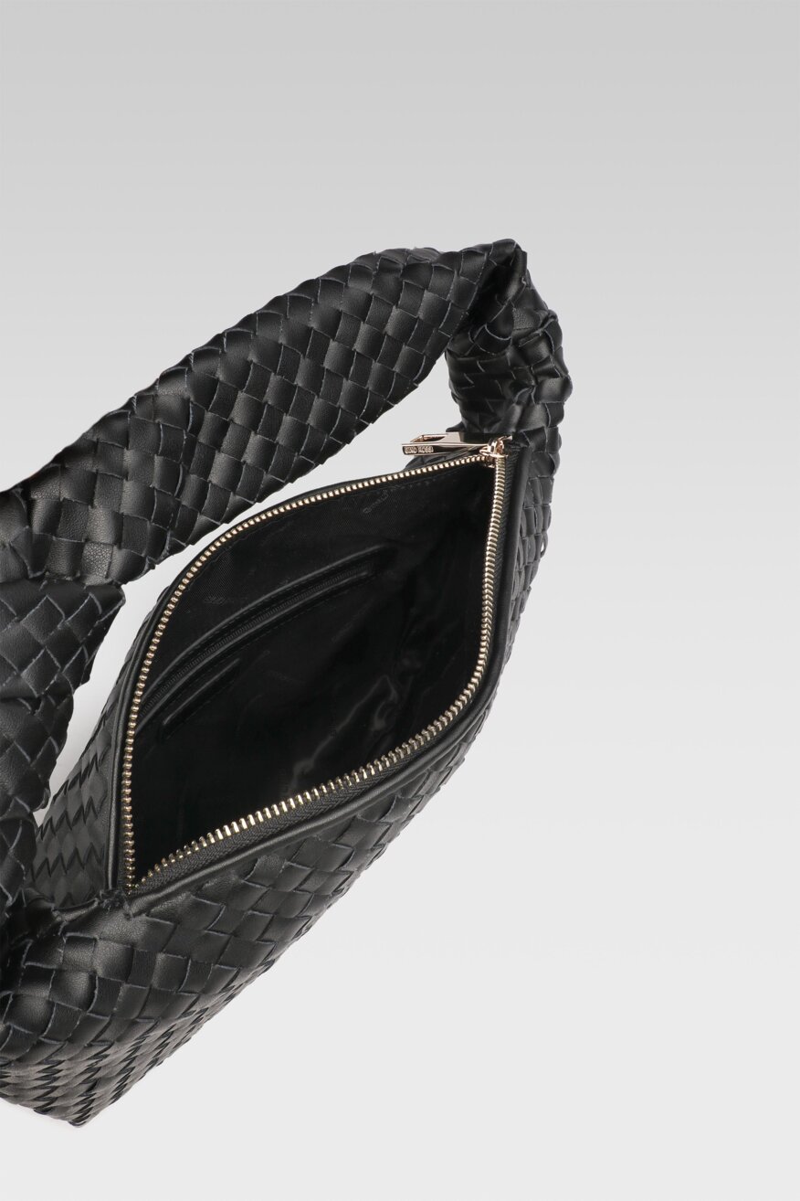 
                Gino Rossi - Torebka skórzana czarna - 5903698604756