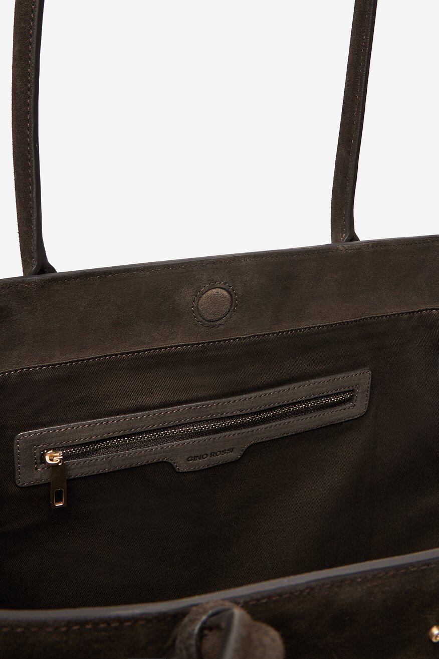 Дамска чанта Gino Rossi ТЪМНОКАФЯВ - 5906751377482