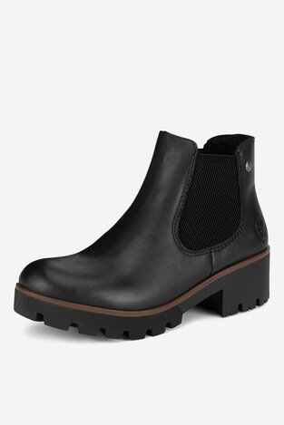Ботильйони Rieker 79265-02 ЧОРНИЙ
