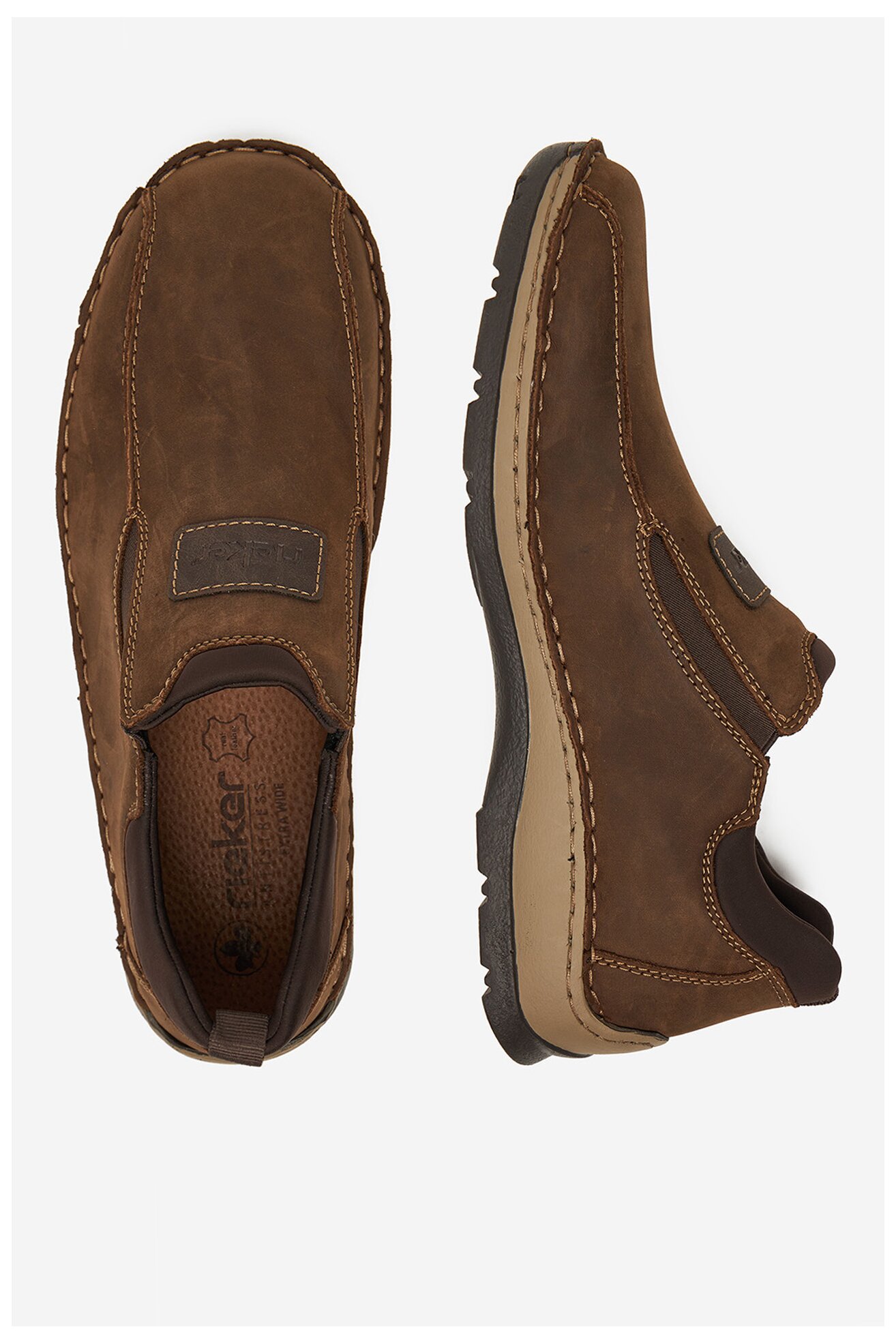 Polobotka Rieker 05363-26 HNĚDÁ