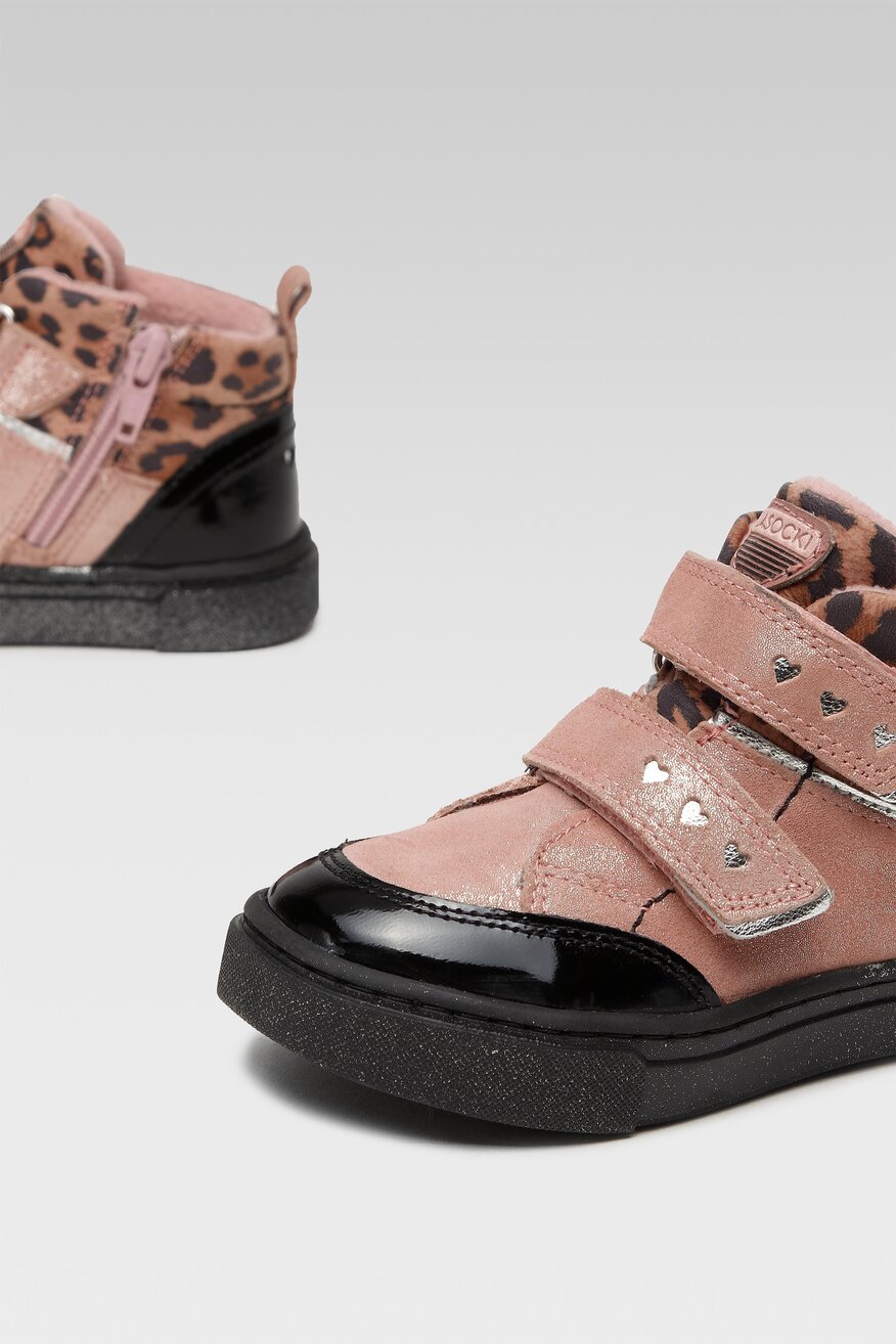 
                Lasocki Kids - Kozaki skórzane z zamkiem - 5904248978792