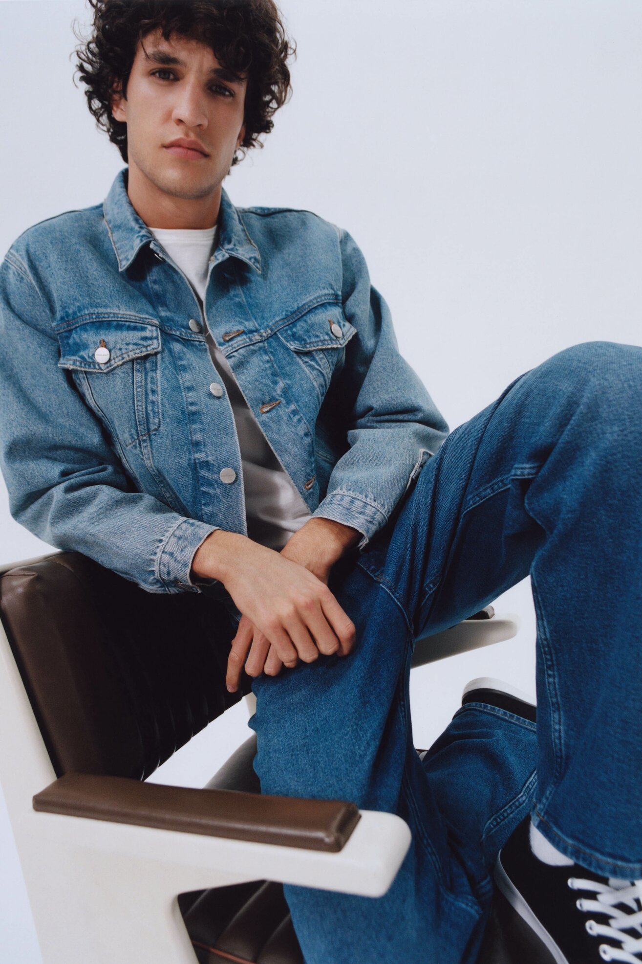 Spodnie jeansowe Americanos AM22SJU001 Niebieski