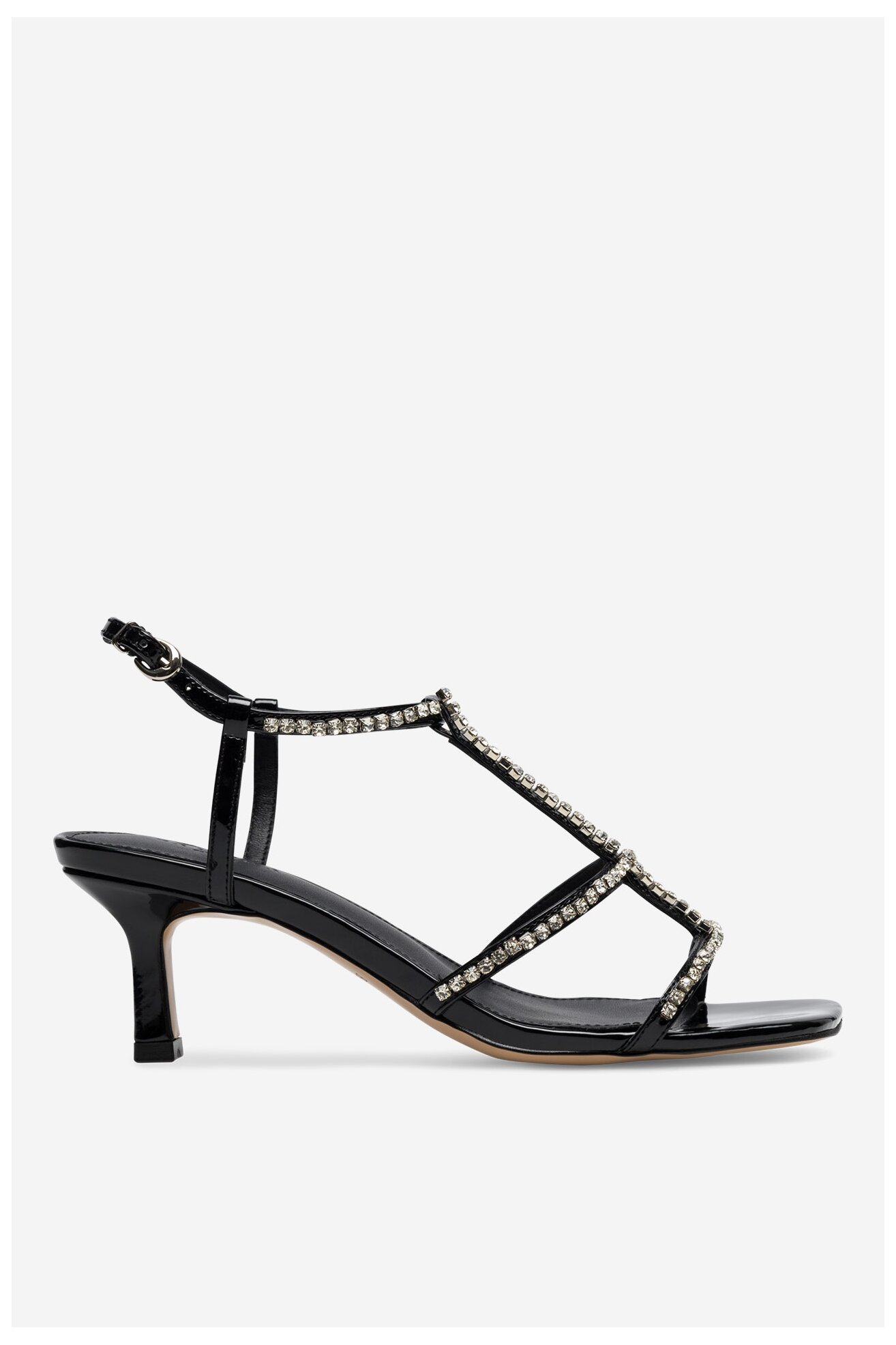 Sandały Badura JUSTINE-21723-115 Czarny