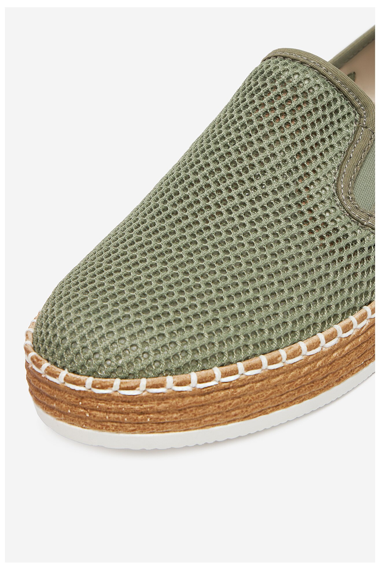 Половинки обувки Rieker CEO-L7873-52 СВЕТЛОМАСЛИНЕН