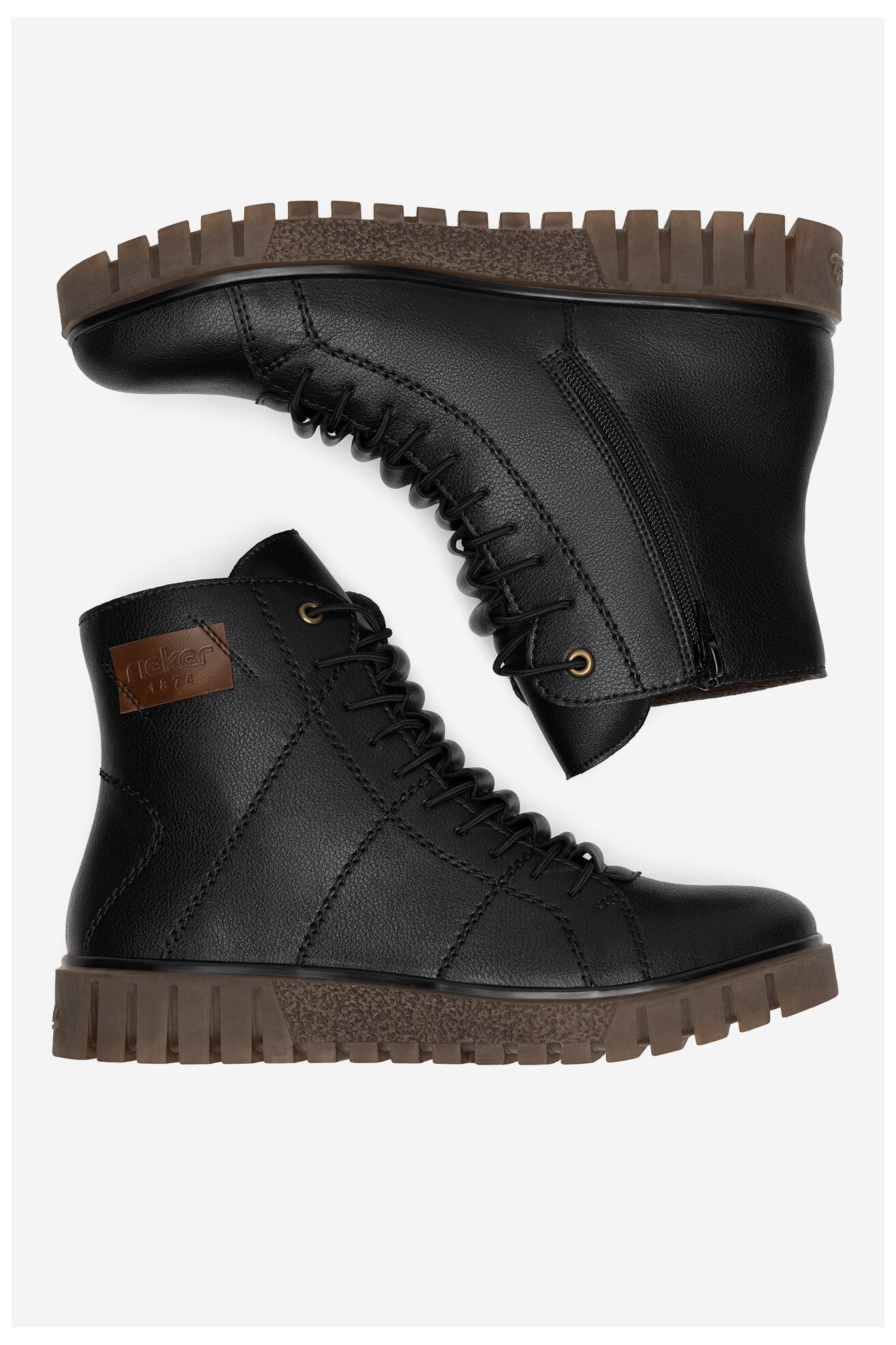 Bocanci Rieker Y3421-00 NEGRU