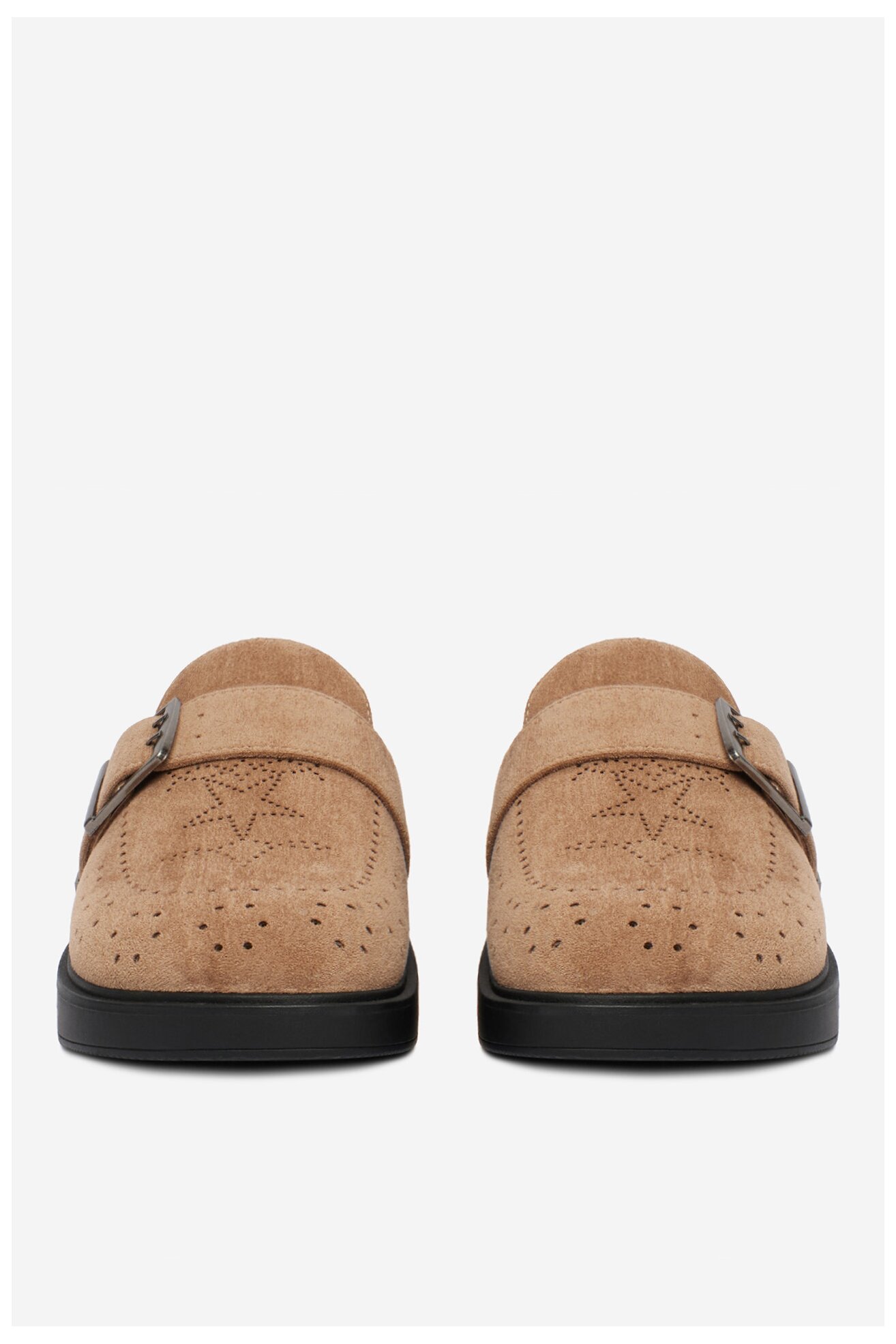 Klapki GUESS JEANS EO-HY2T709-3 Beżowy ciemny