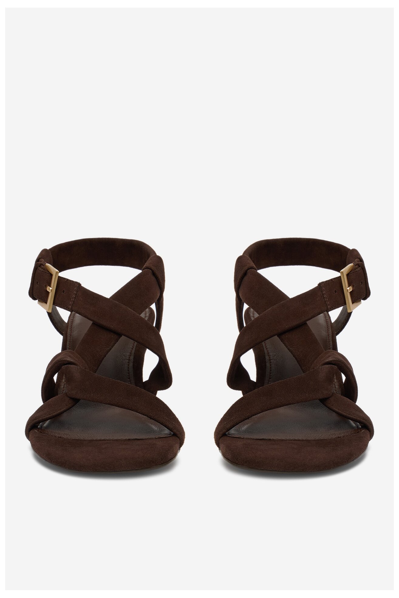 Sandały Gino Rossi EO-124943 Brązowy ciemny