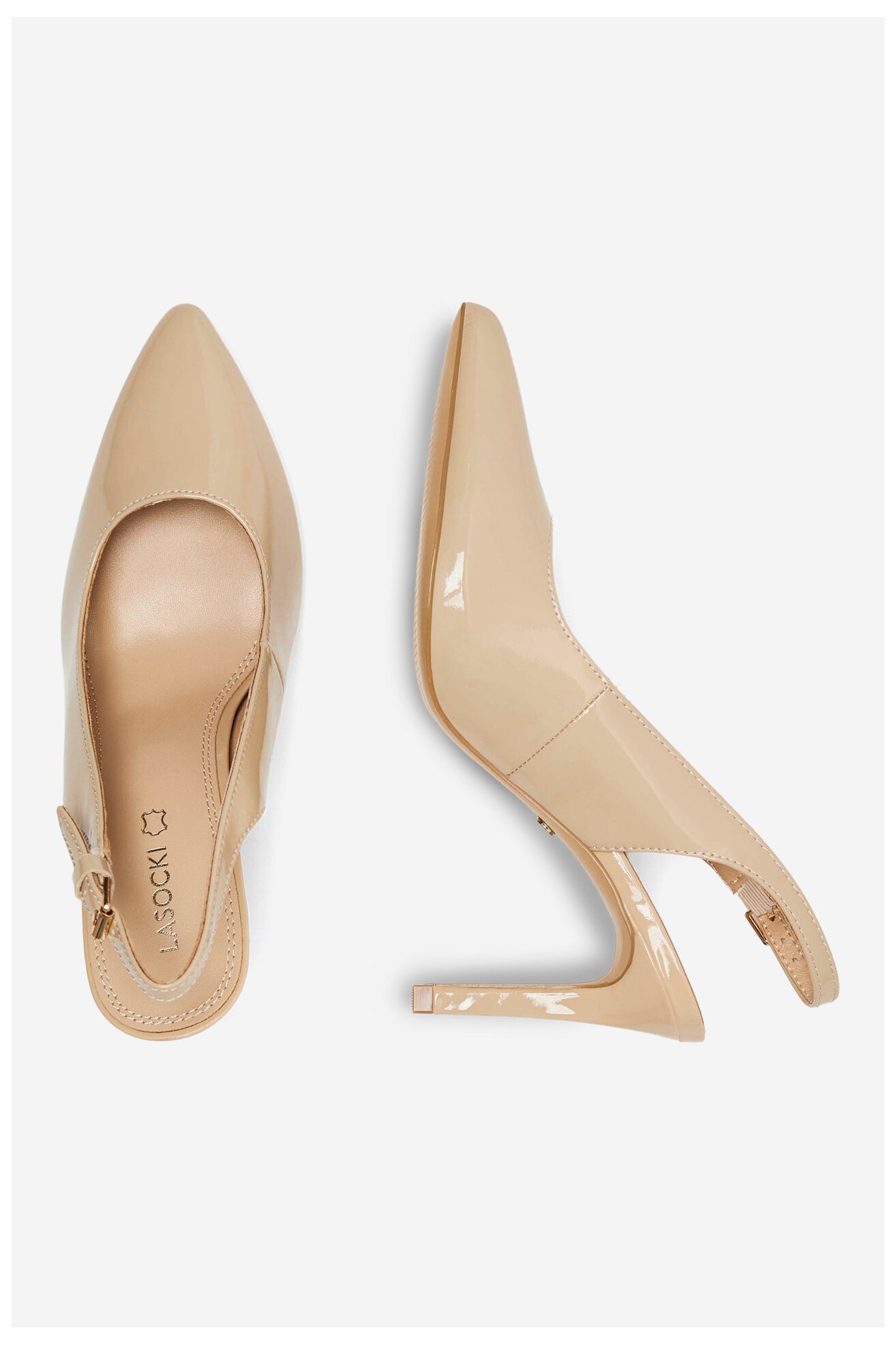 Pantofi cu toc Lasocki FEBI WFA1619-23Z BEJ