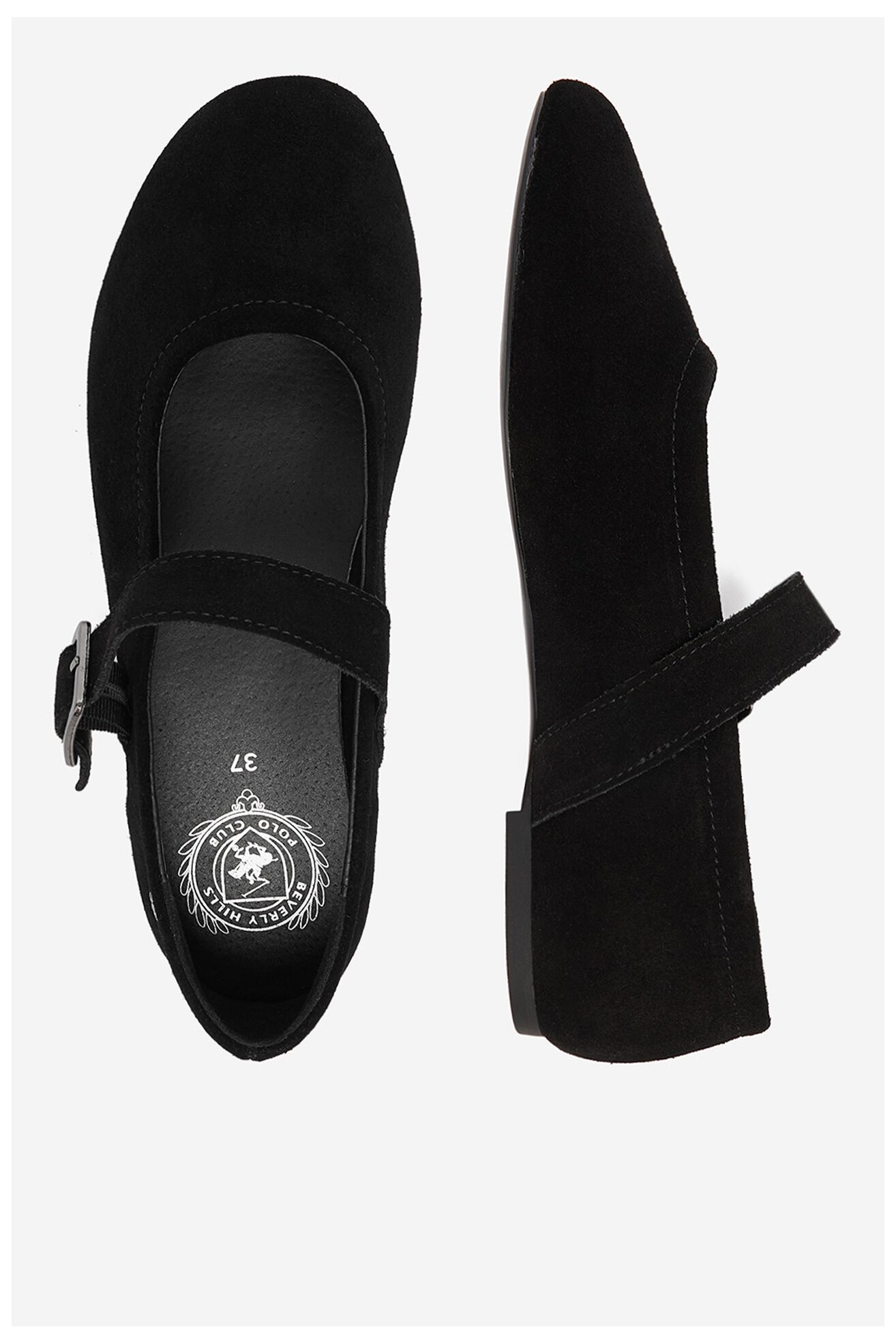 Baleriny Beverly Hills Polo Club EO-CC2534-1 Czarny