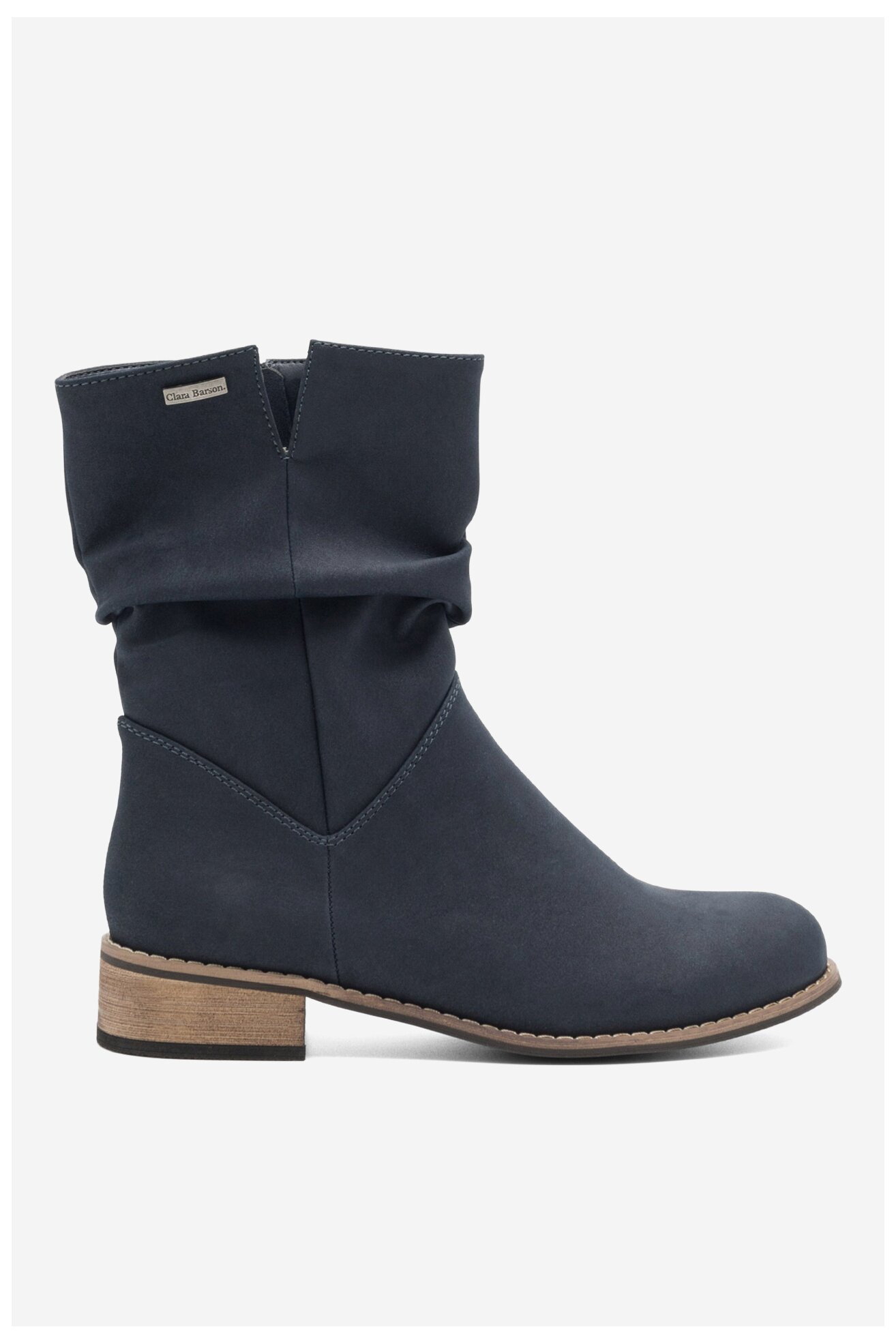 Kotníková obuv Clara Barson WS14087-02 TMAVĚ MODRÁ
