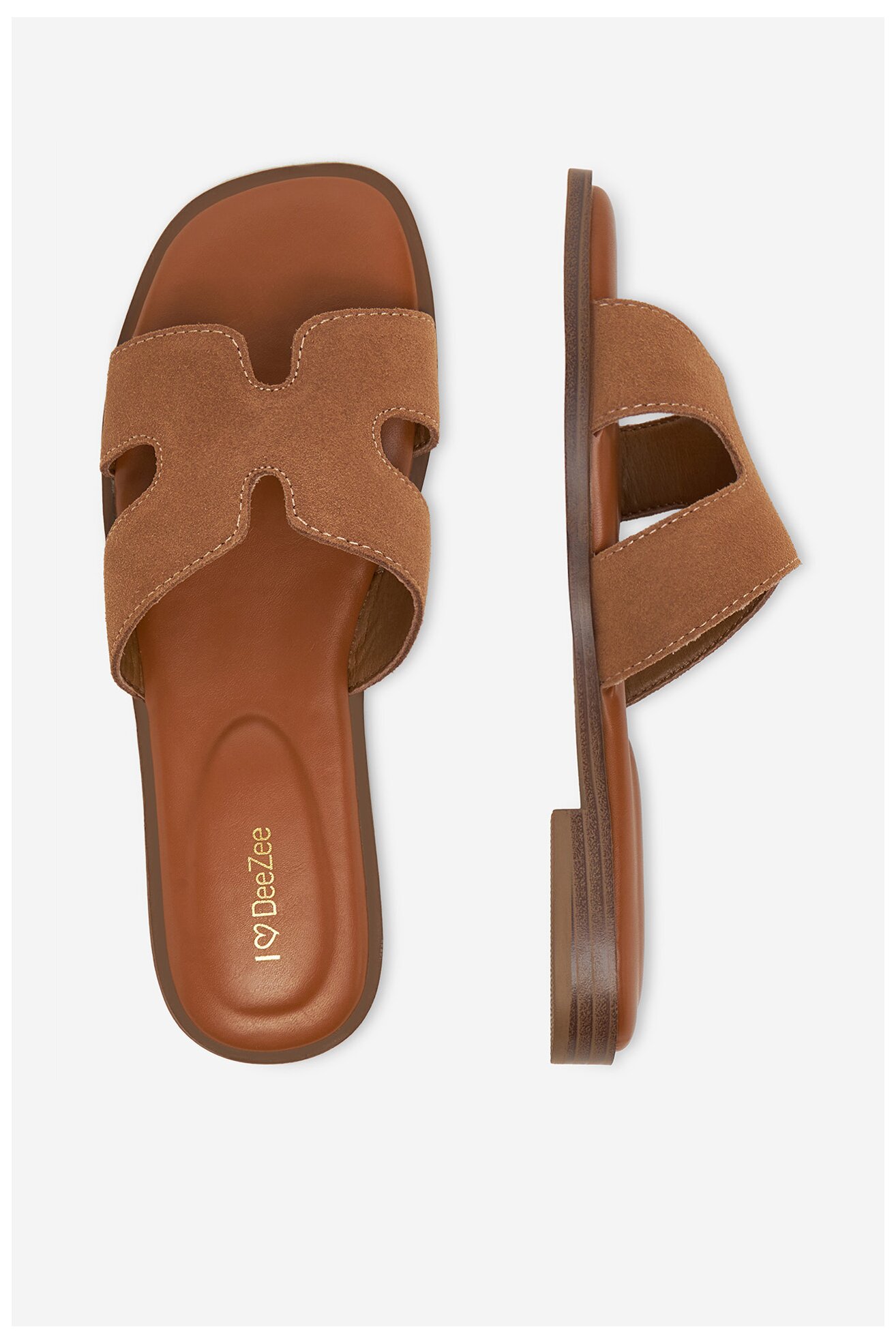 Klapki DeeZee DZ-S8A Camel