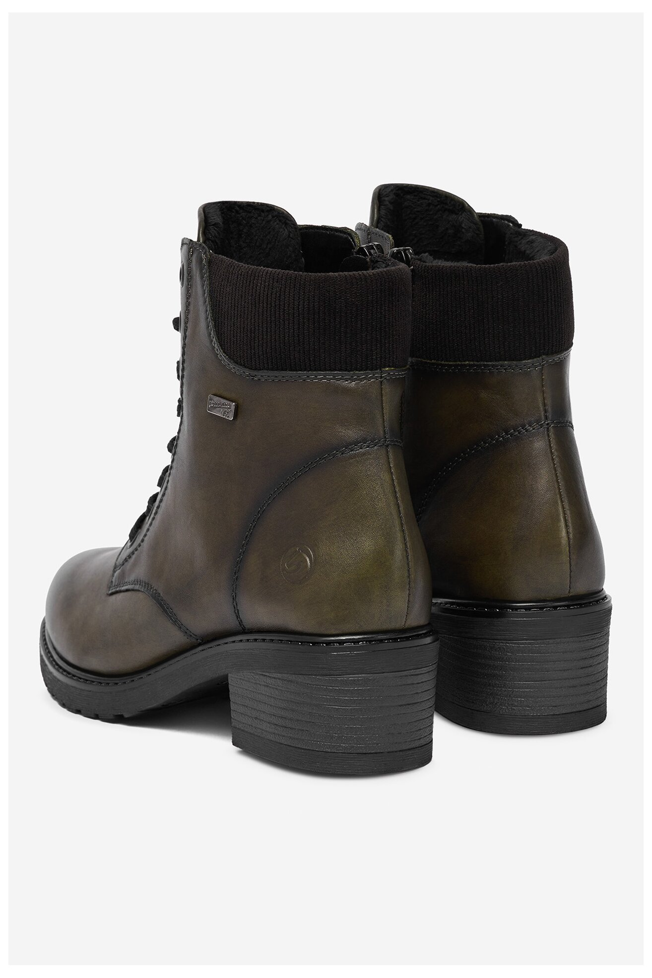 Bocanci Remonte CEO-D1A70-52 VERDE ÎNCHIS