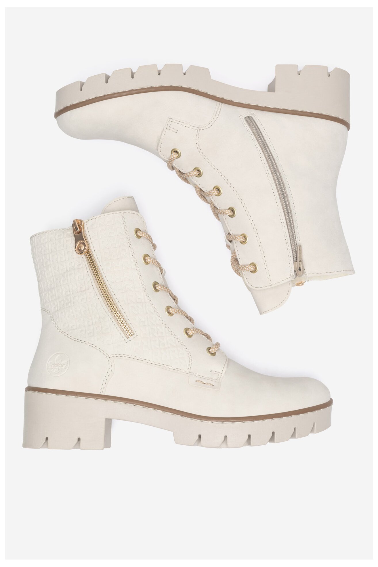 Trzewiki Rieker X5719-60 Beżowy