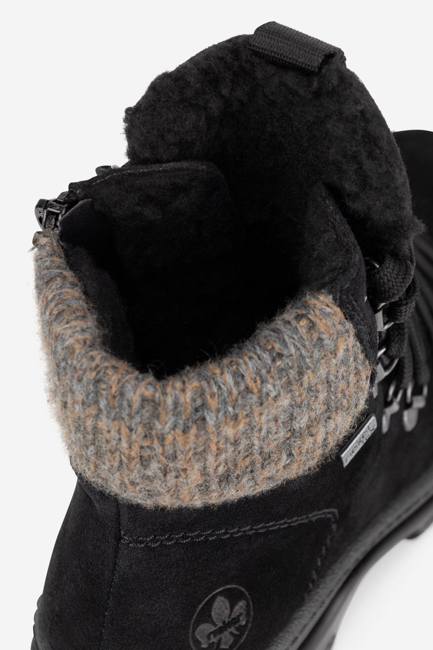 
                Bocanci Rieker NEGRU - 5905588785613