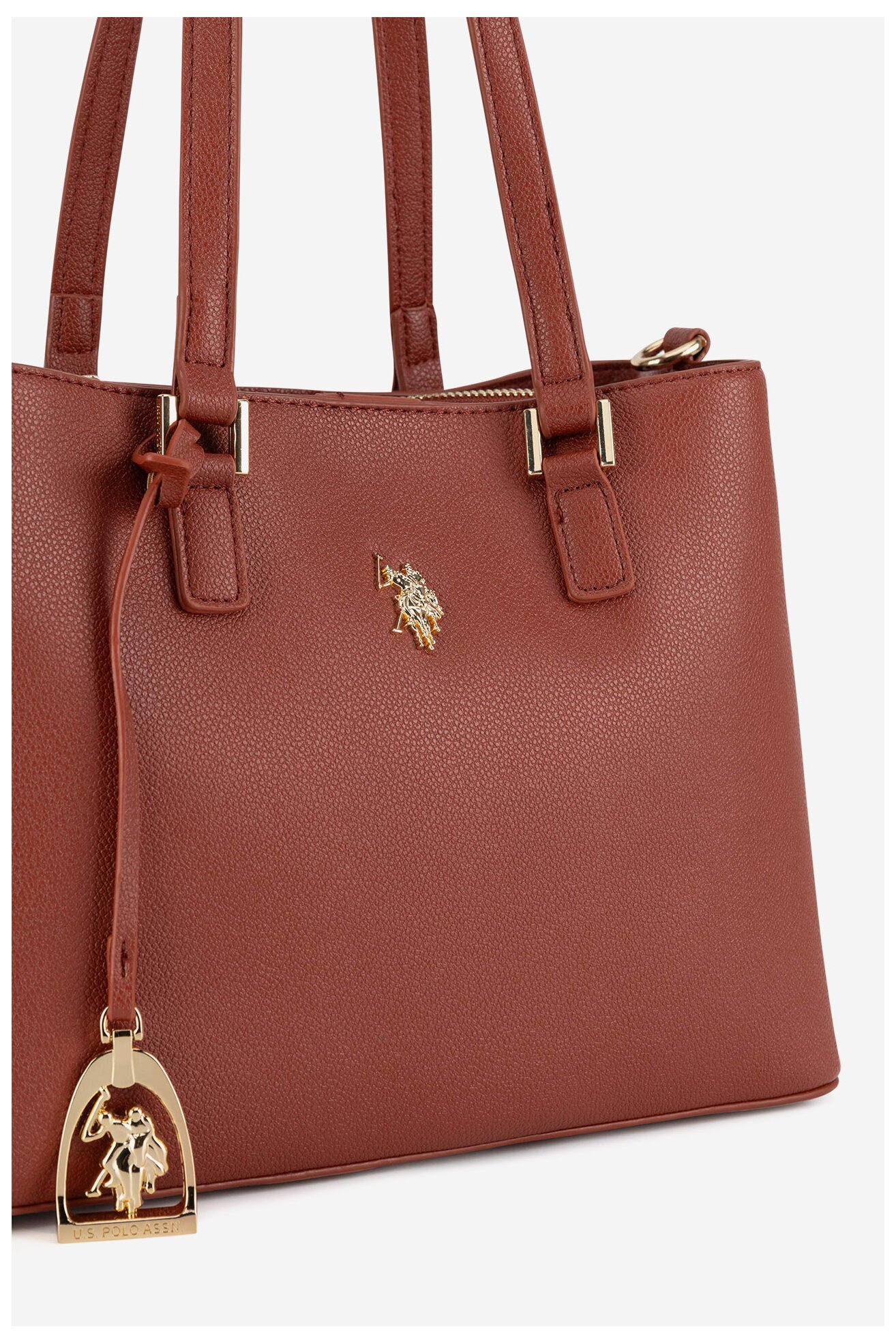 Дамска чанта U.S. POLO ASSN. BIUXT8385WVP МЕДЕНОЧЕРВЕН