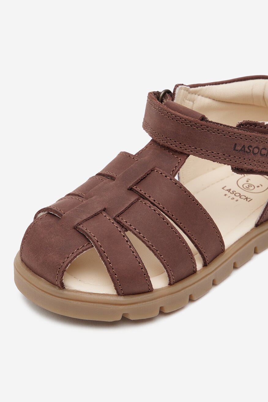 
                Lasocki Kids - Sandały zamszowe - 5904862298856