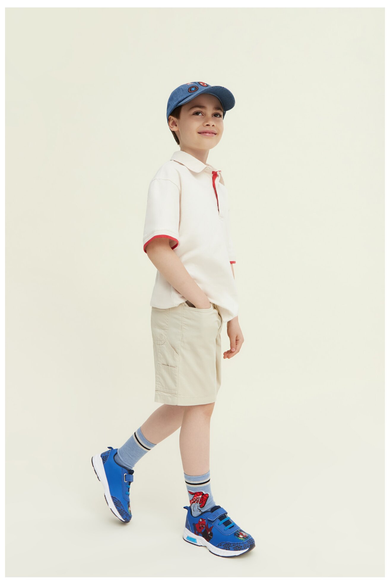 Obuwie sportowe SPIDEY CEO-CP66-SS26-110SPID Niebieski