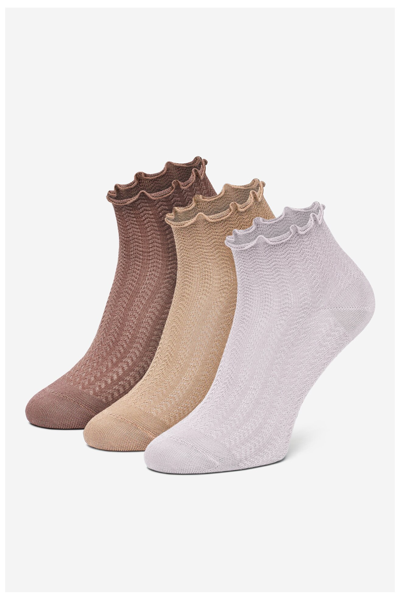 Soseste NINE WEST KR_NW_LETIZIA_Z_SS25 (3 PACK) BEJ