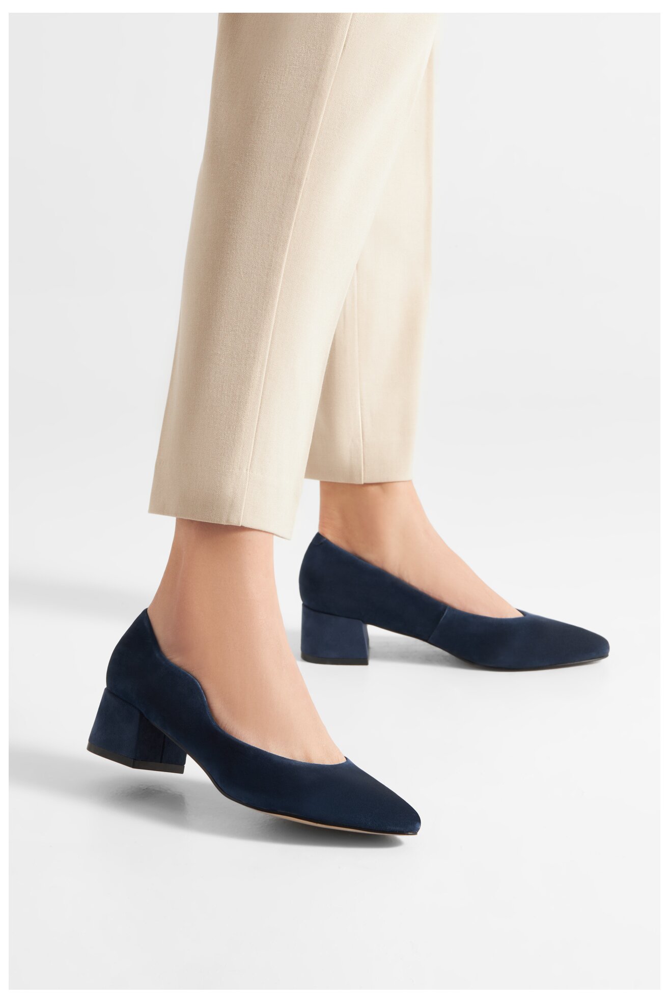 Czółenka Lasocki WYL3406-1Z Granatowy