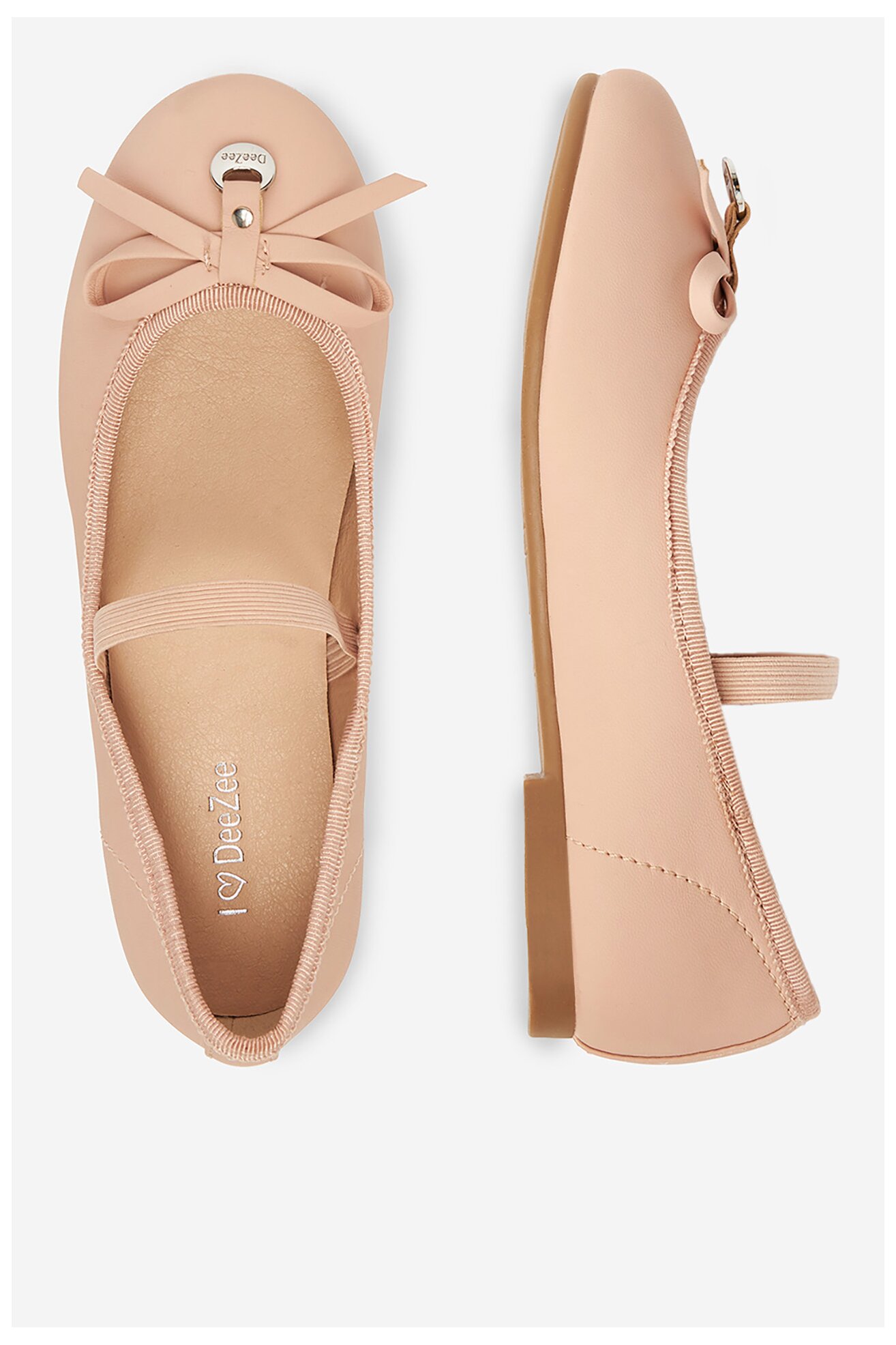 Baleriny DeeZee CEO-CS21273-03 Beżowy