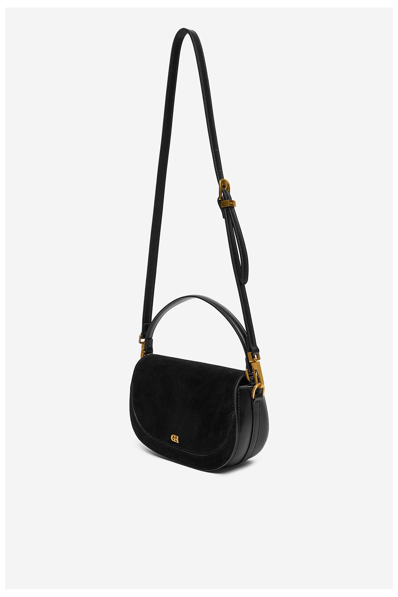 Kézitáska Gino Rossi EO-LUIZA FEKETE