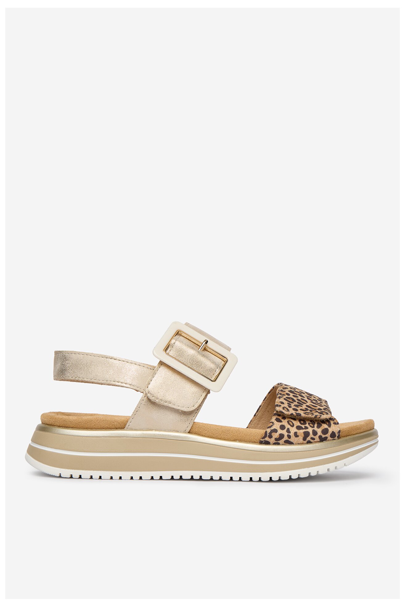 Sandały Remonte CEO-D1J53-91 Złoty