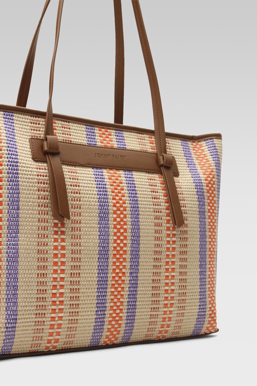 
                Jenny Fairy - Torebka plażowa z printem kolorowa - 5904248668594