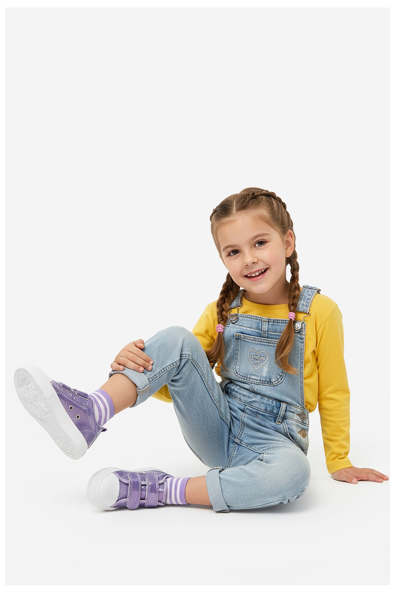 Plátěná obuv DeeZee CEO-BIC-AW25-DZ27 FIALOVÁ